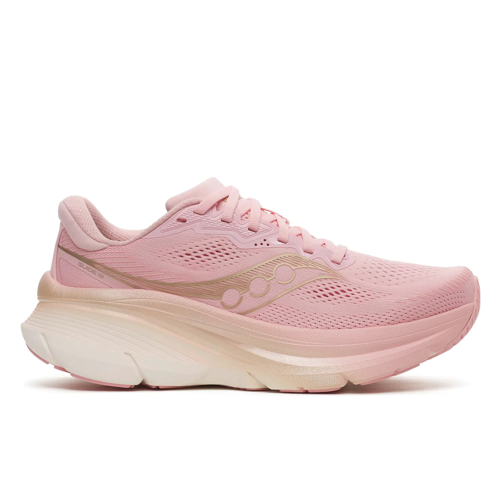 Pantofi alergare Saucony Guide 19 W - Touch | Ivory | confort sporit - 247348