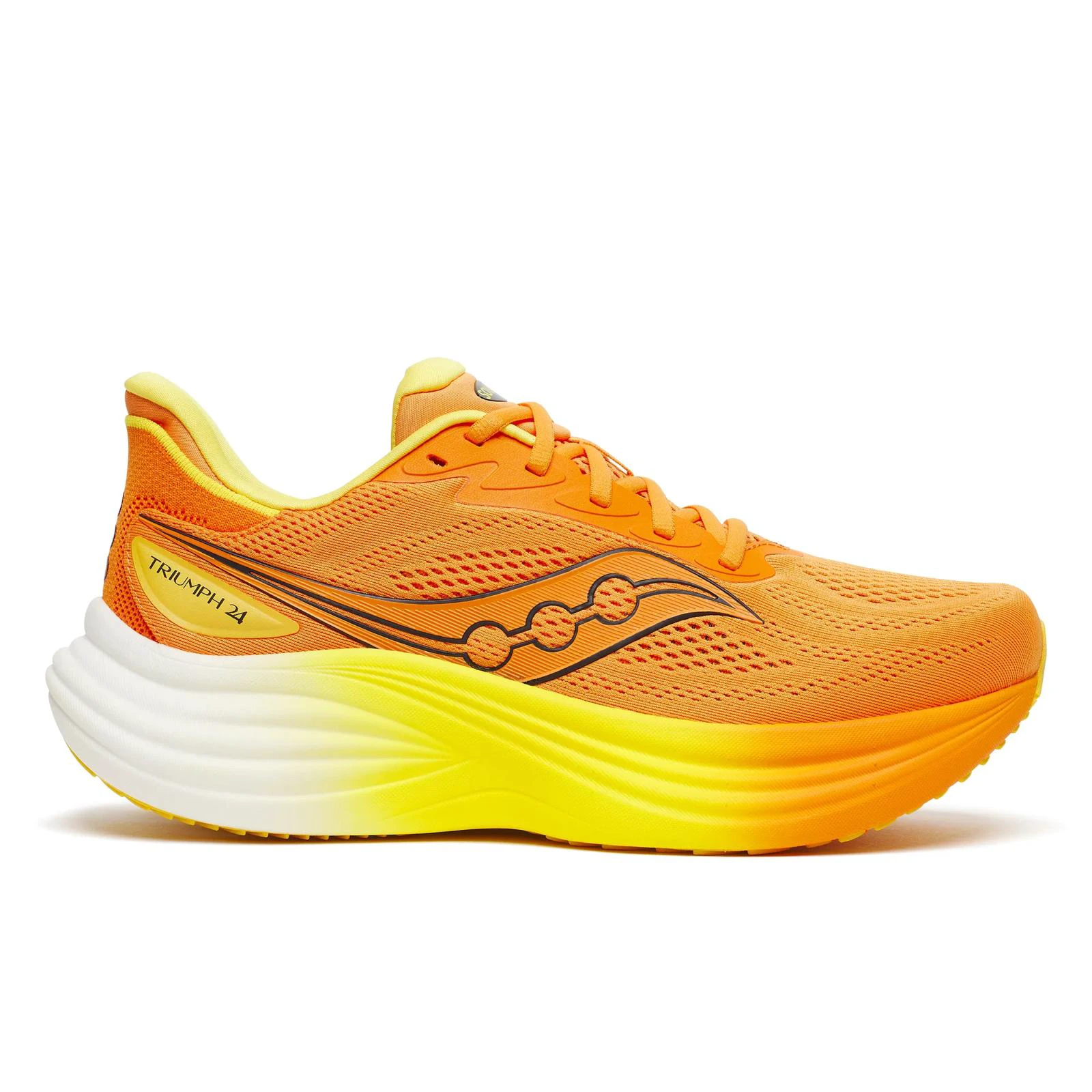 Pantofi alergare Saucony Triumph 24 - roșu Fuego | confort maxim - 247359