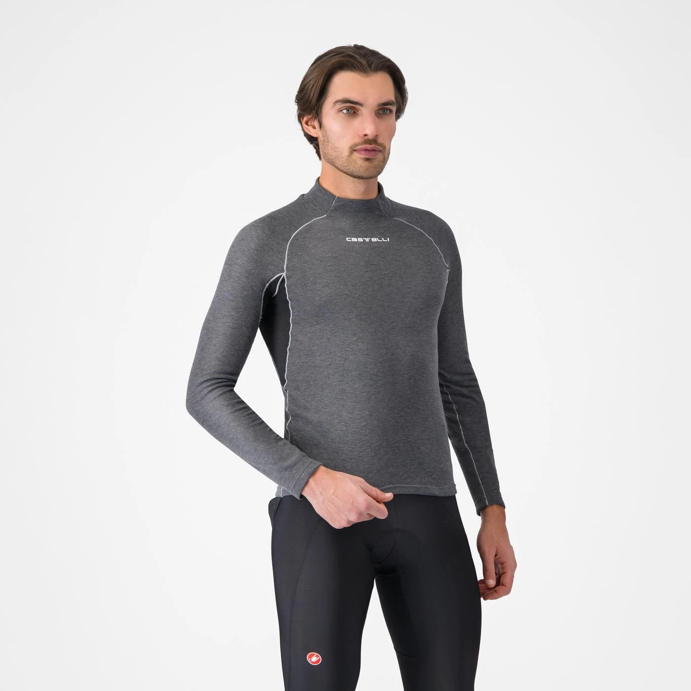 Bluză corp Castelli Flanders 2 - gri | izolare termică superioară - 248573