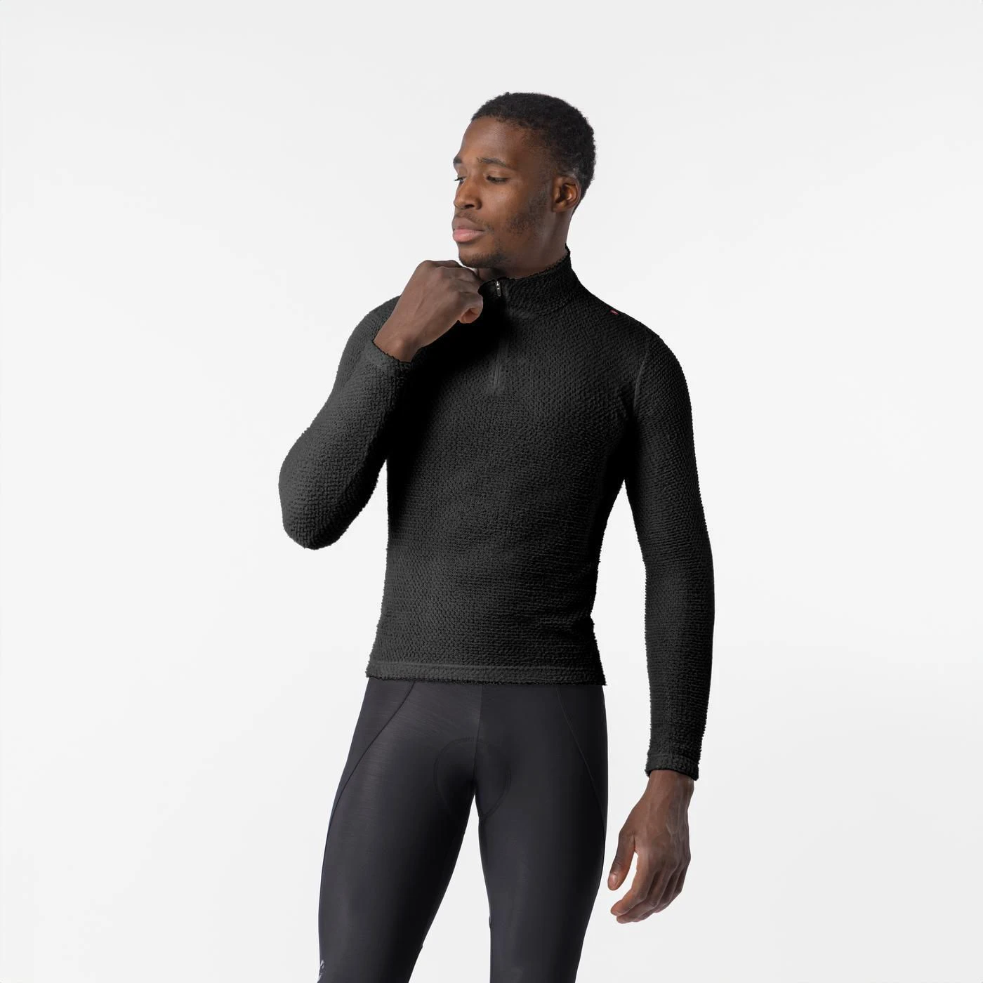 1. Bluză de corp Castelli Cold Days 2nd Layer - negru | Polartec® Alpha®