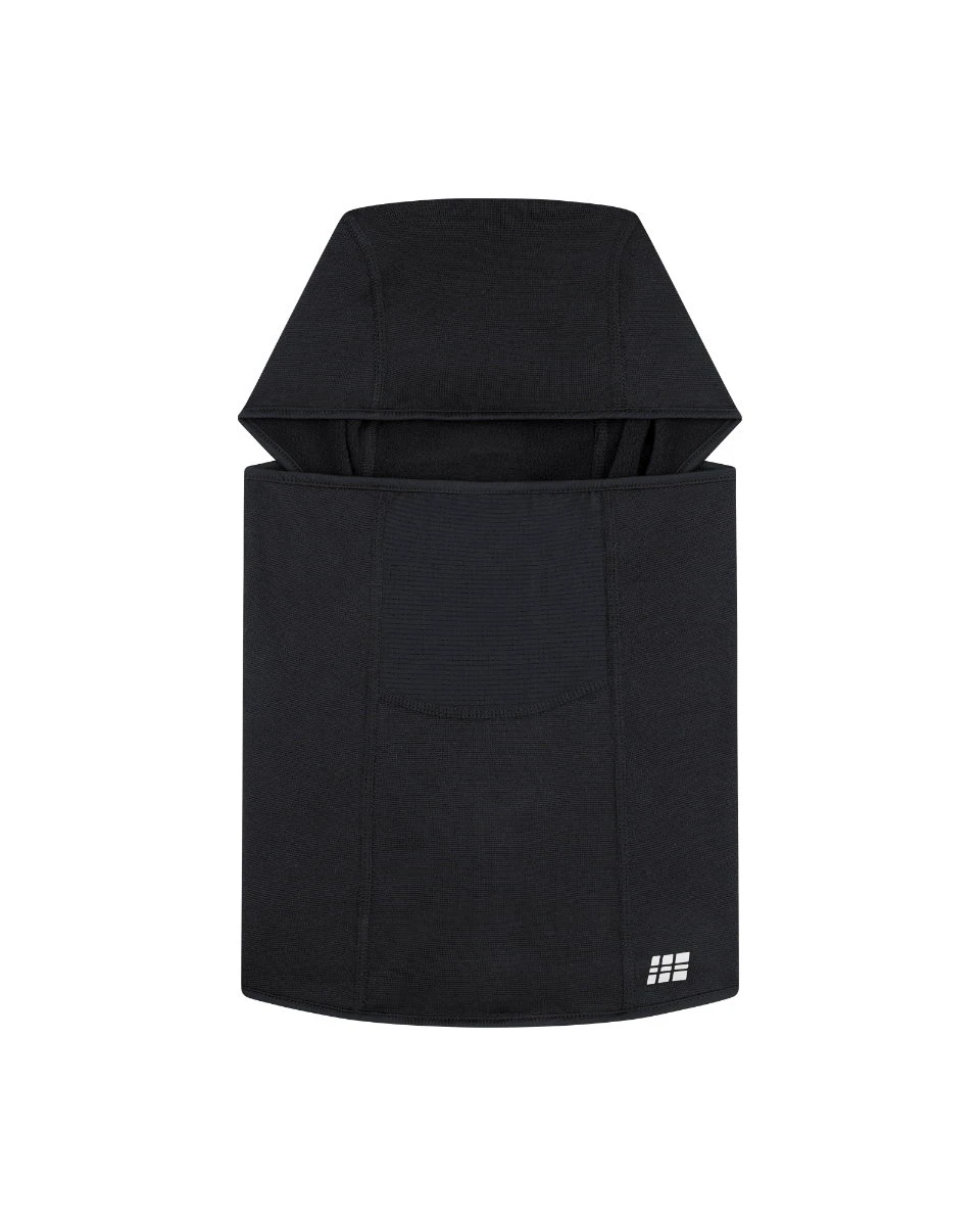 1. Cagulă alergare CEP Core Run Balaclava - negru | protecție vânt