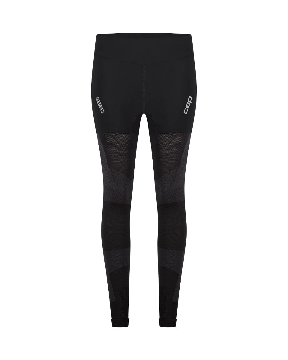 Colanti compresie alergare CEP Pro Run 3D W | tehnologie germană - black - 248509