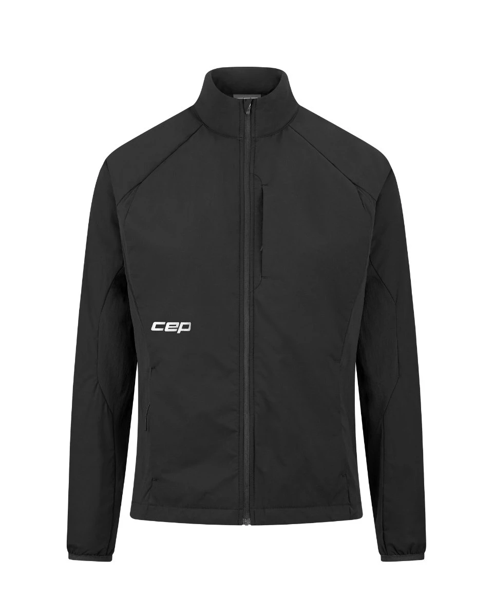 1. Geacă alergare femei CEP Core Run Thermal Hybrid Jacket - negru | PrimaLoft® Gold