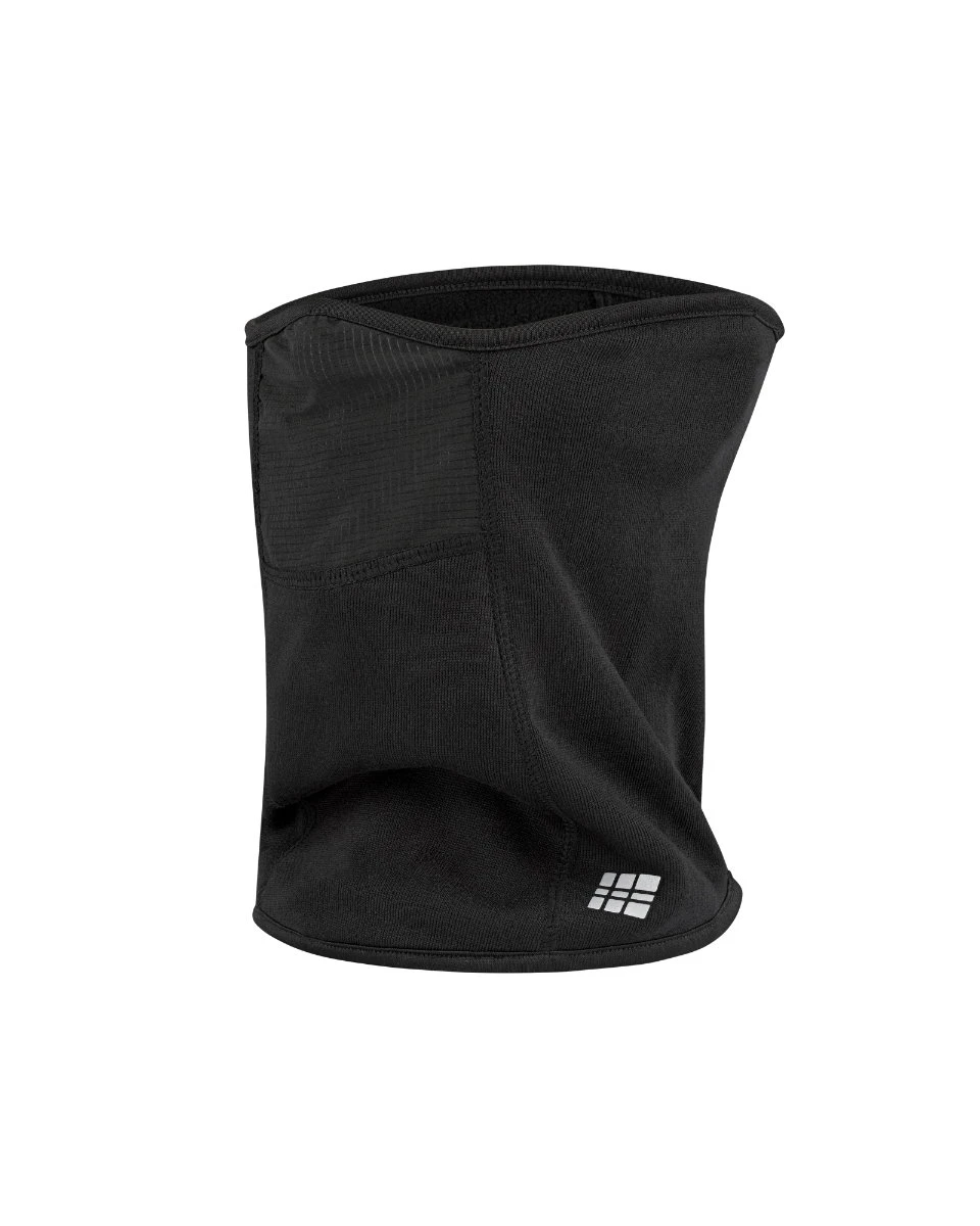 1. Guler termic alergare CEP Core Run Thermal Neckwarmer - negru | protecție vânt