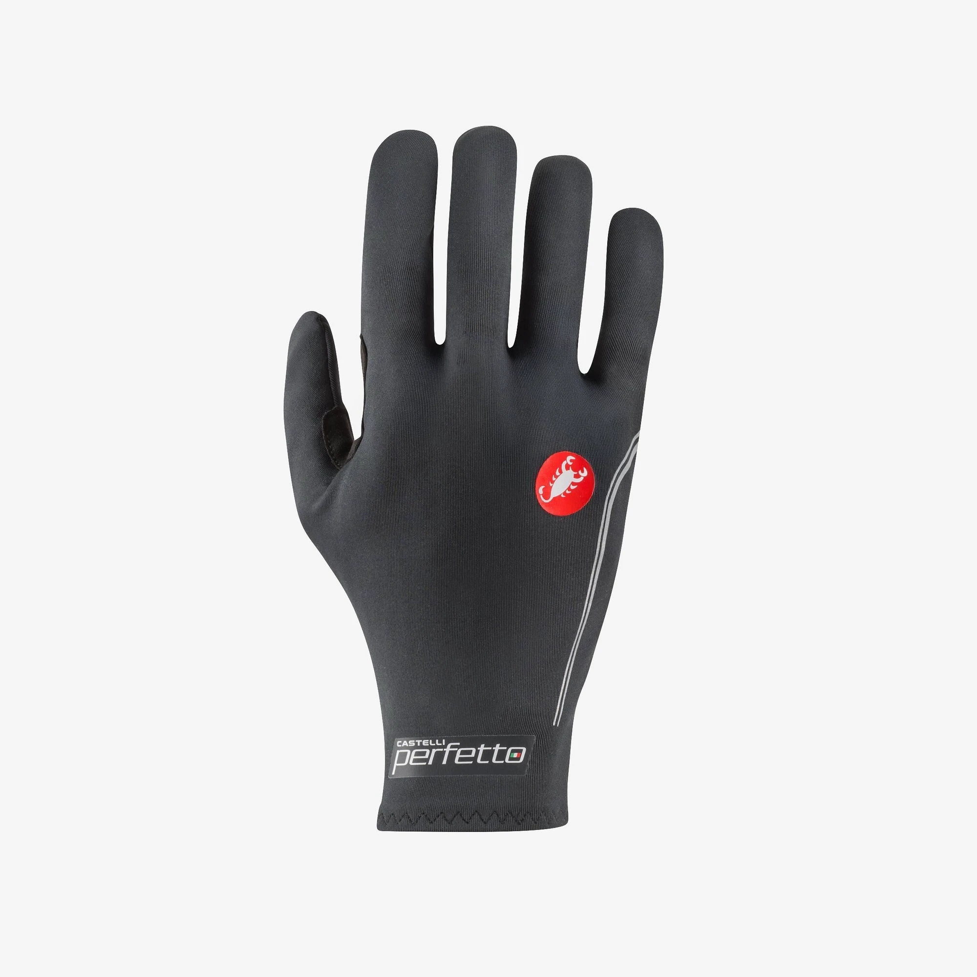 1. Mănuși ciclism Castelli Perfetto Light 2 Glove - negru | GORE-TEX WINDSTOPPER®