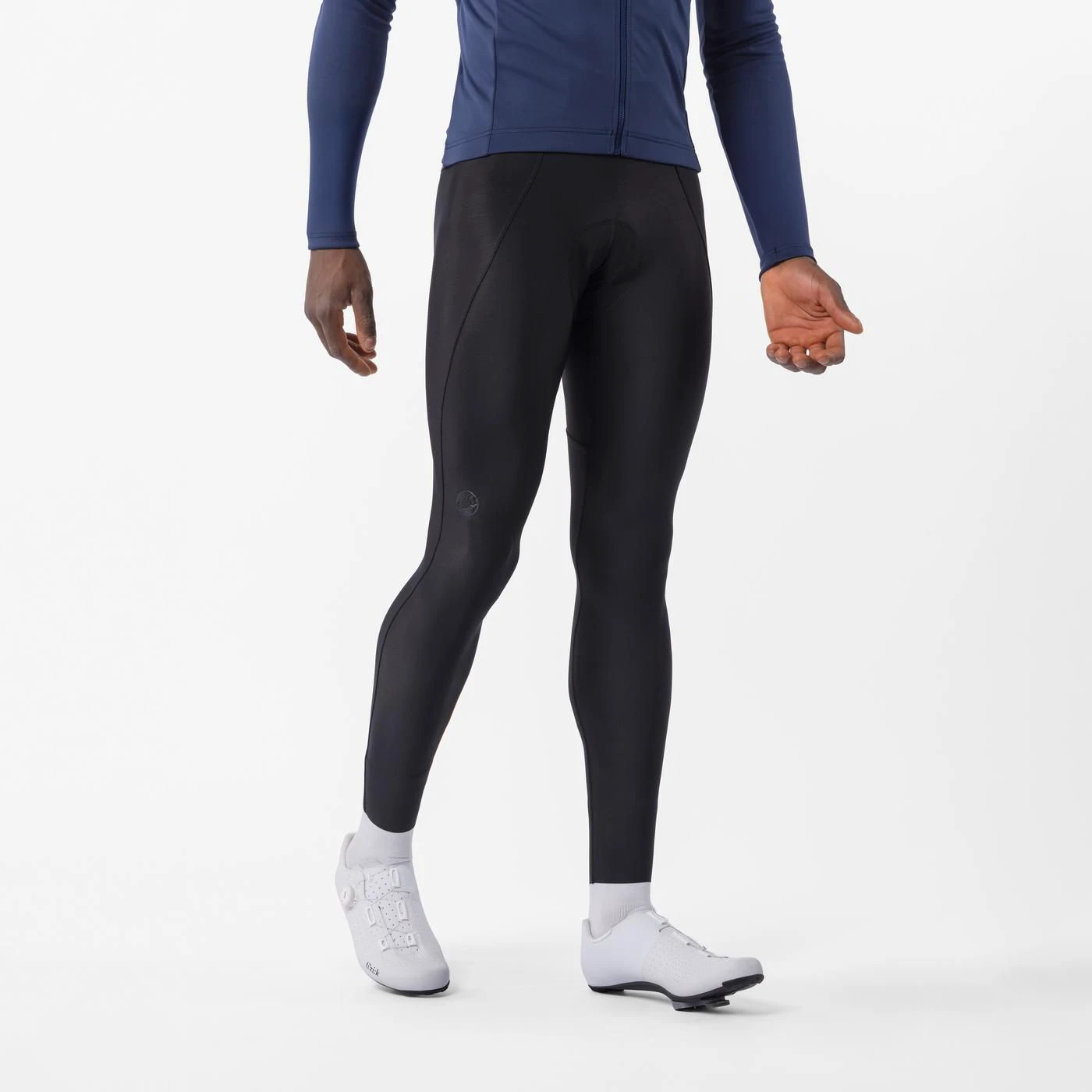 1. Pantaloni lungi cu bretele Castelli Espresso 2 Bibtight - negru | Thermoflex