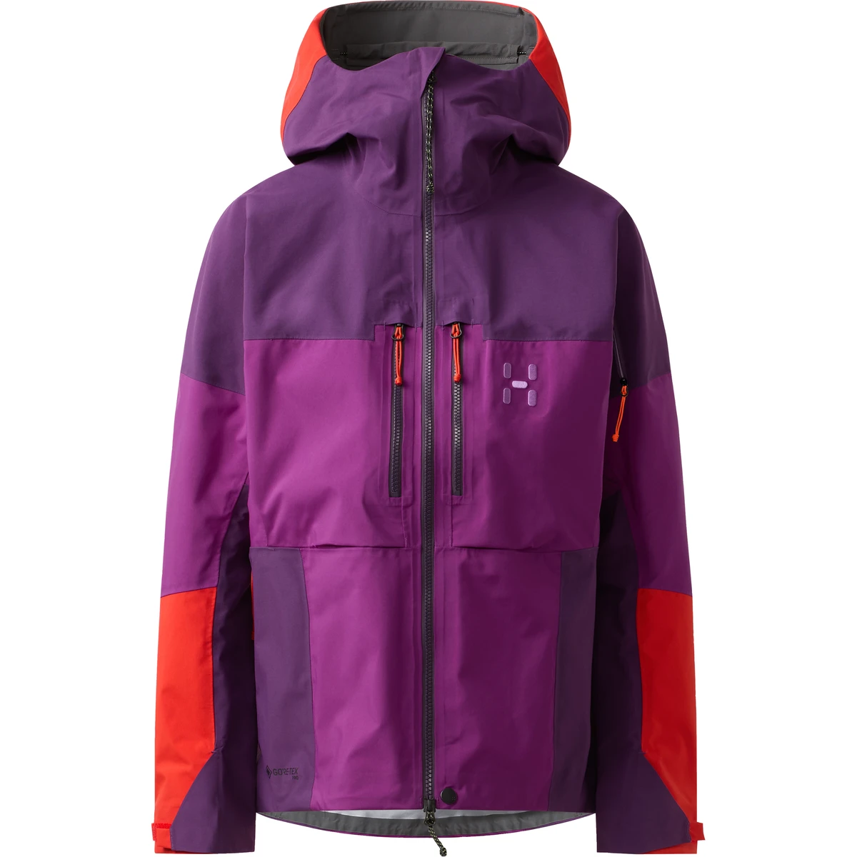1. Haglöfs Spitz GTX Pro II Jacket W – Geacă GORE-TEX PRO pentru alpinism - Mov
