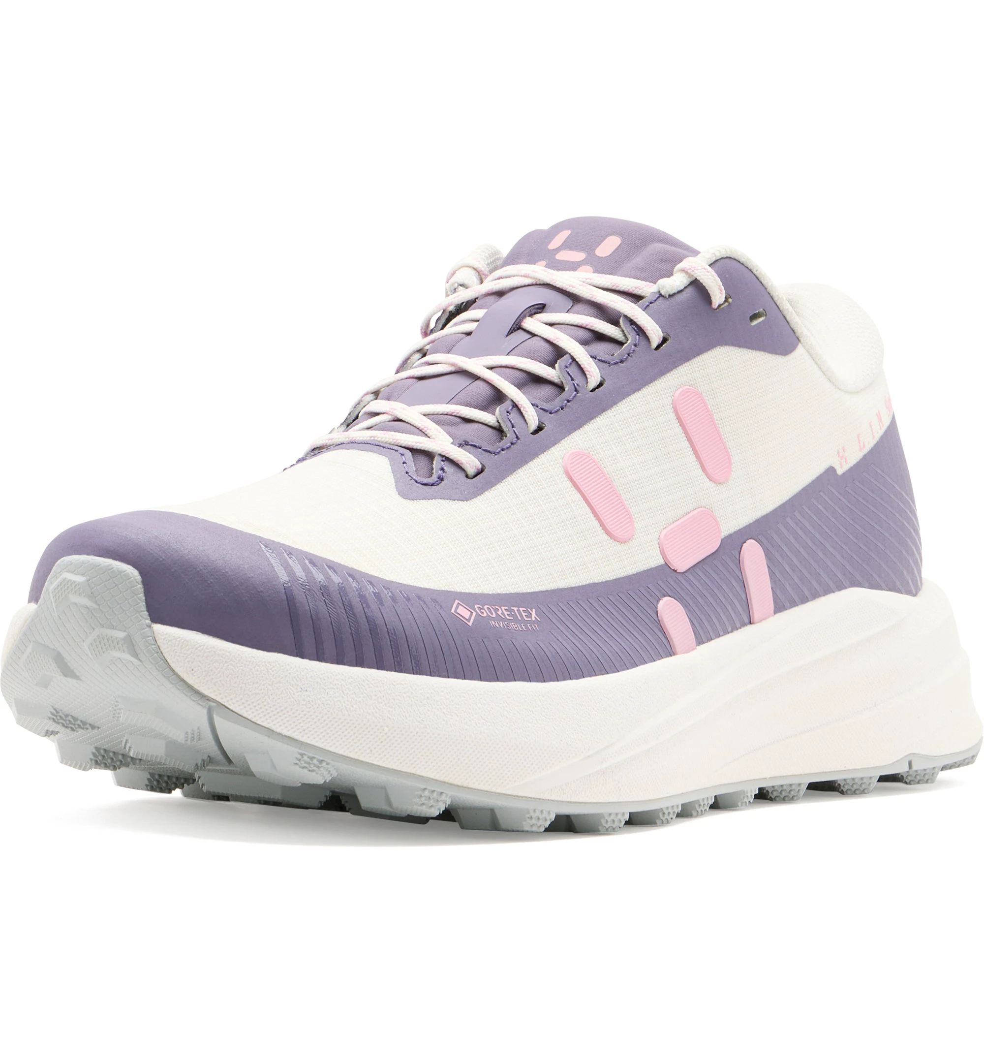 1. Haglöfs L.I.M Horizon GTX Low W – Pantofi outdoor impermeabili GORE-TEX - Mov Purple Fog/Soft White