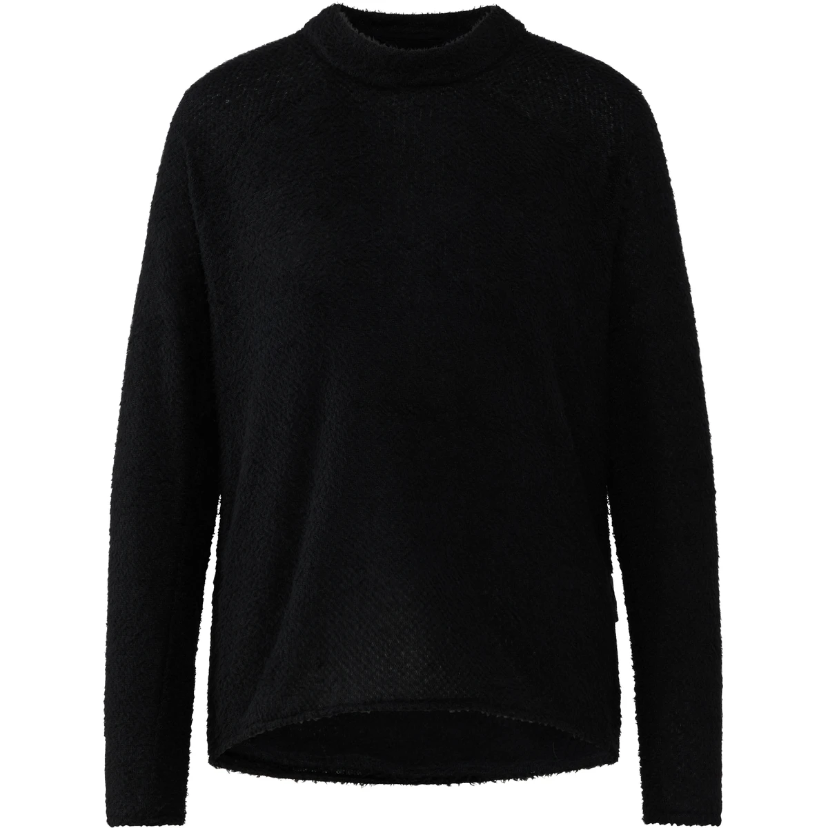 1. Haglöfs Vara Alpha Sweater W – Bluză tehnică strat intermediar - Negru True Black