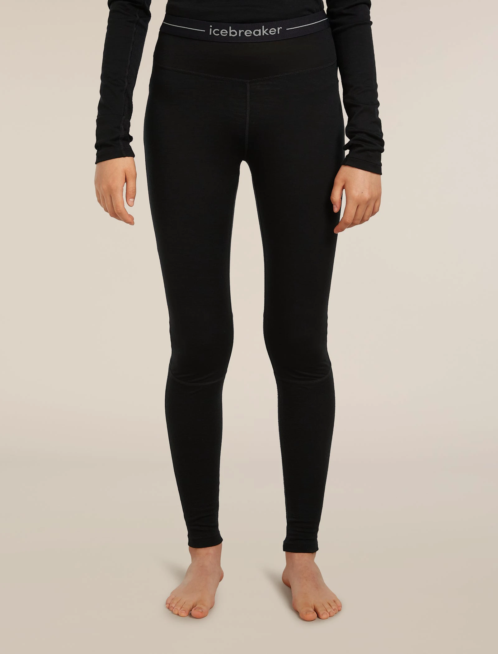 Colanti Merino Icebreaker ZoneKnit 200 - negru Black - 249433