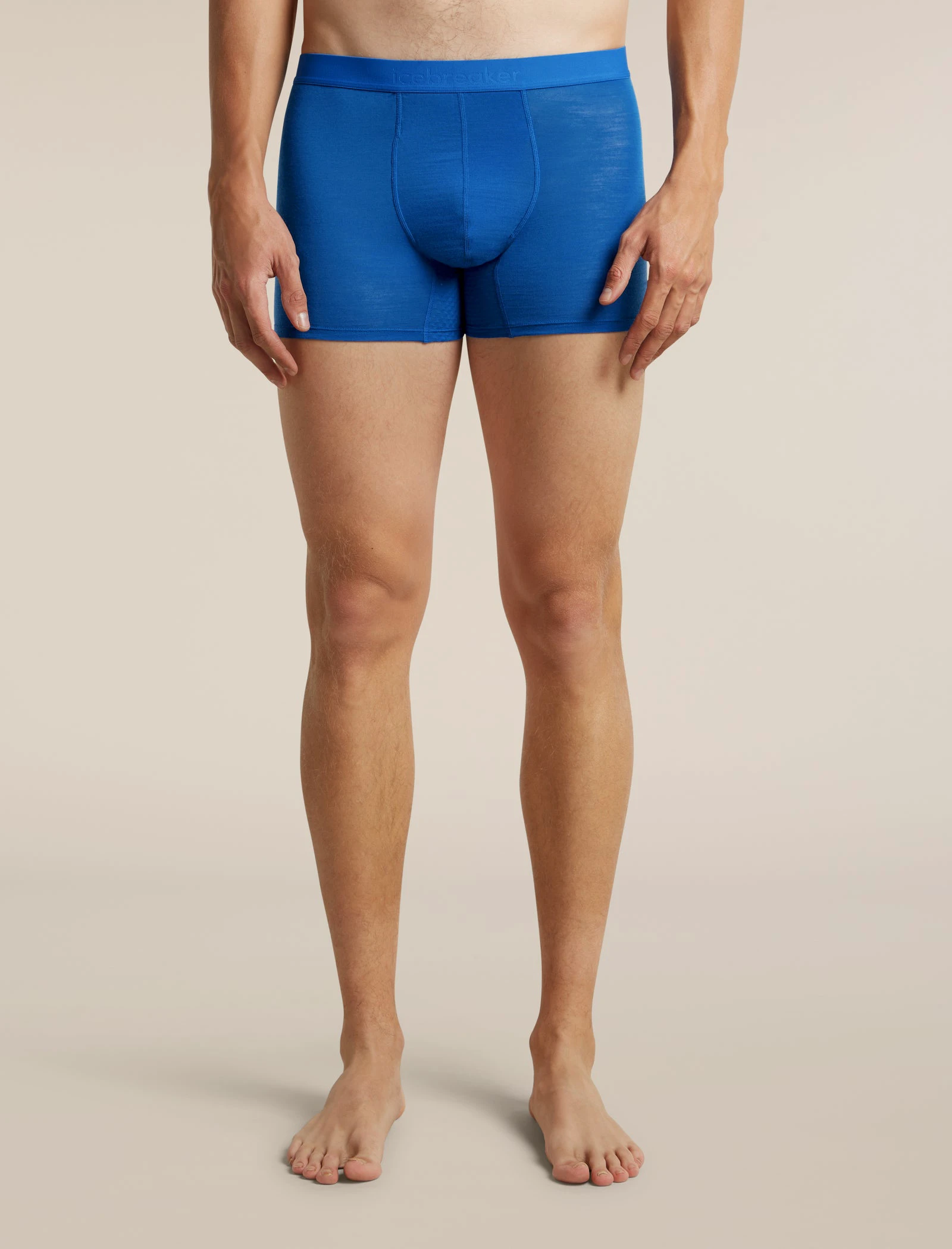 Boxeri Merino Icebreaker 125 ZoneKnit - albastru Lazurite - 249451