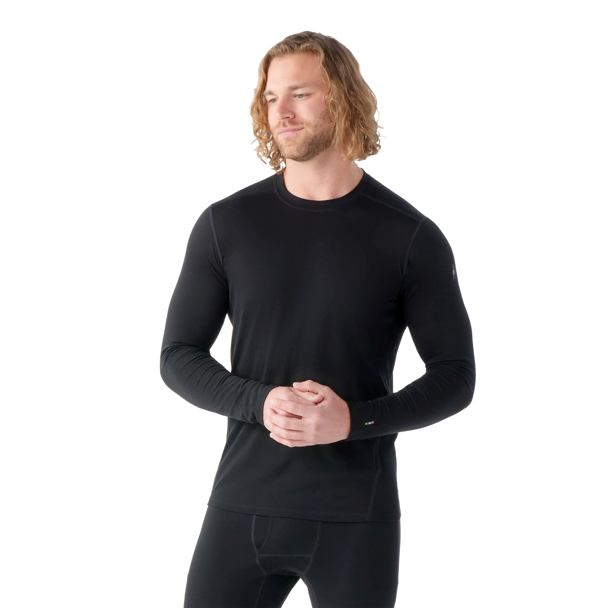 1. Base layer Merino Smartwool Classic All-Season Crew - negru