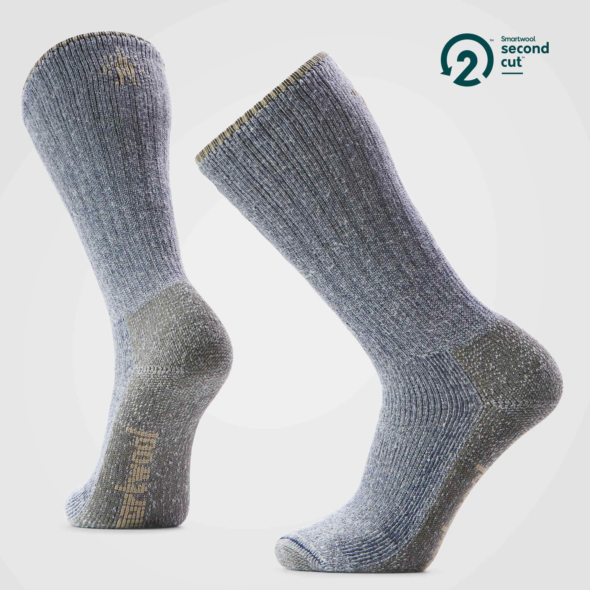 Șosete Merino hiking Smartwool Mountaineer Classic - albastru Alpine Blue | Crew | Full Cushion - 249527
