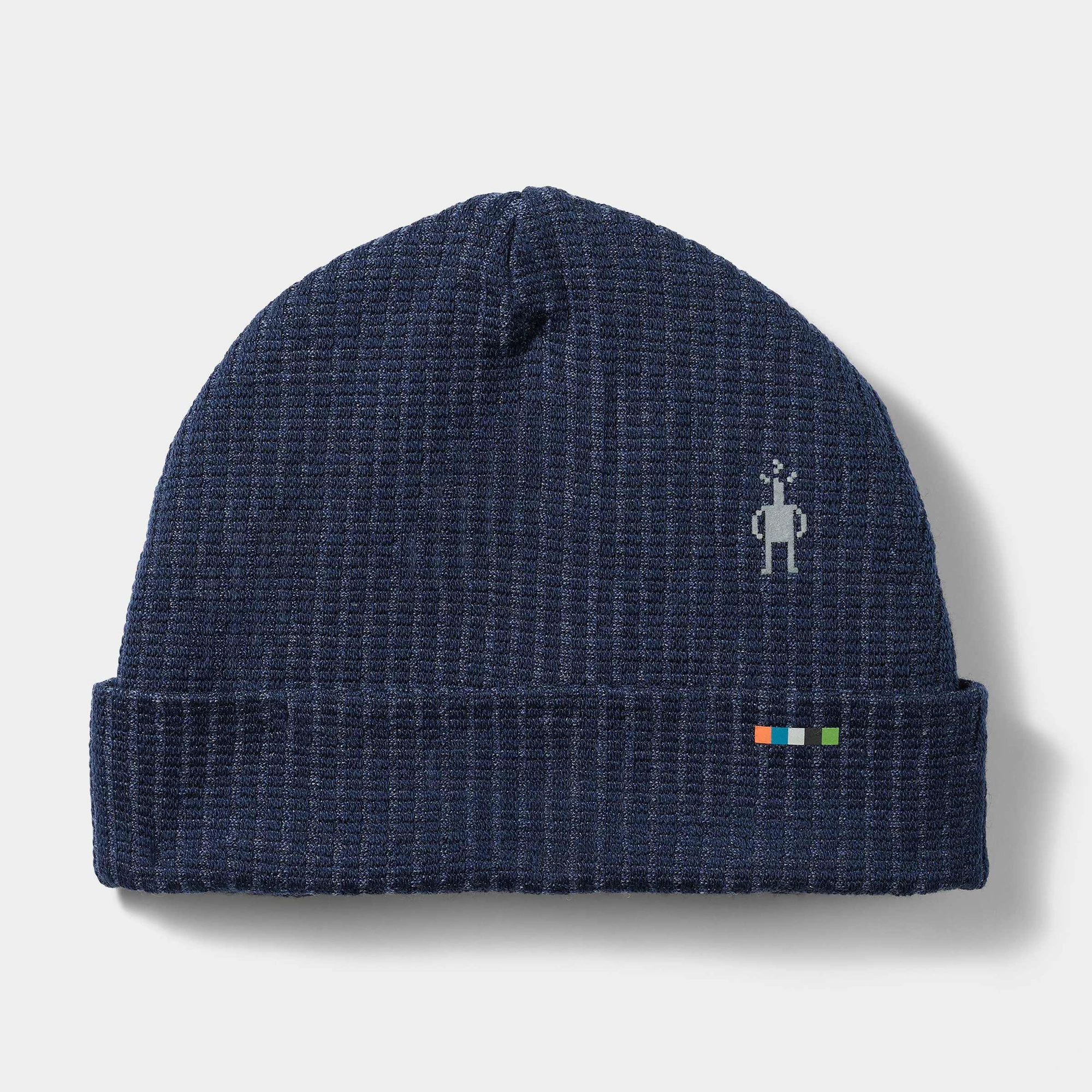 1. Căciulă Merino Smartwool Thermal Rib Beanie - albastru Nightfall Blue Heather