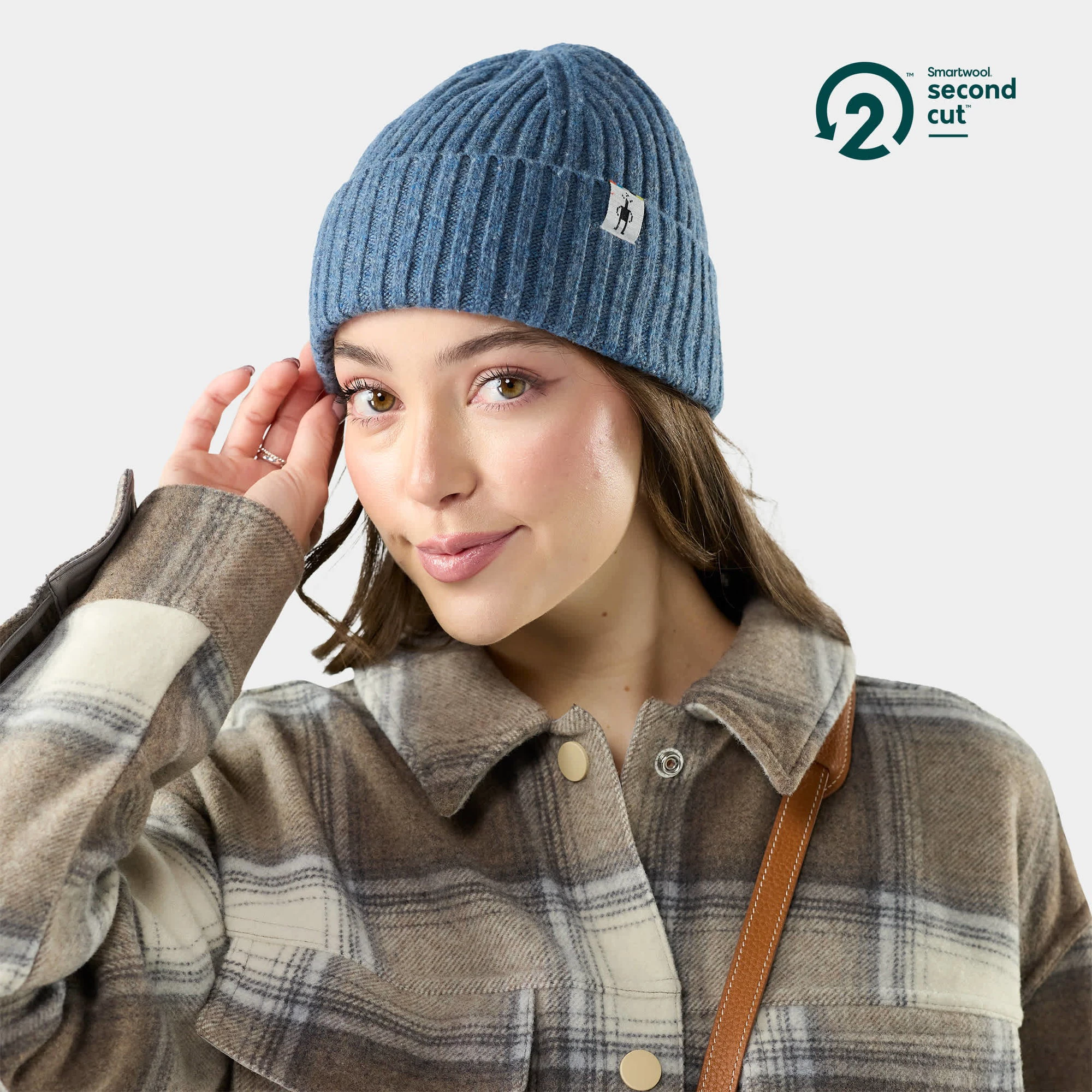 Căciulă Smartwool Second Cut Cuff Beanie - bleumarin Deep Navy - 249568