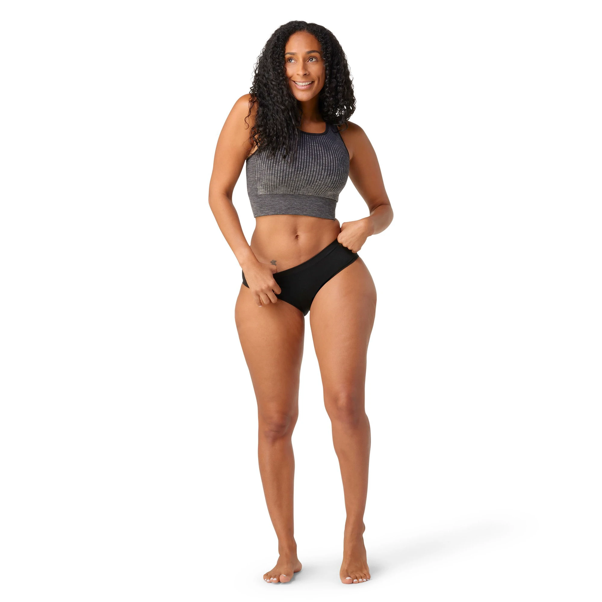 Chilot Merino Smartwool Intraknit Hipster - negru | seamless - 249589