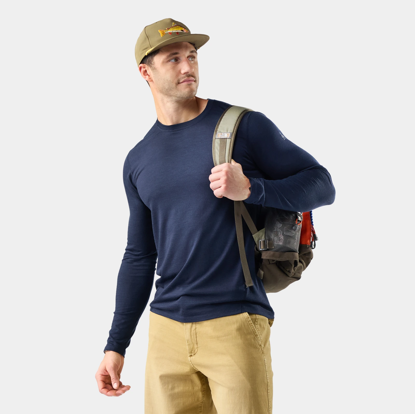 Base layer Merino Smartwool Classic All-Season Crew - bleumarin Deep Navy - 249637