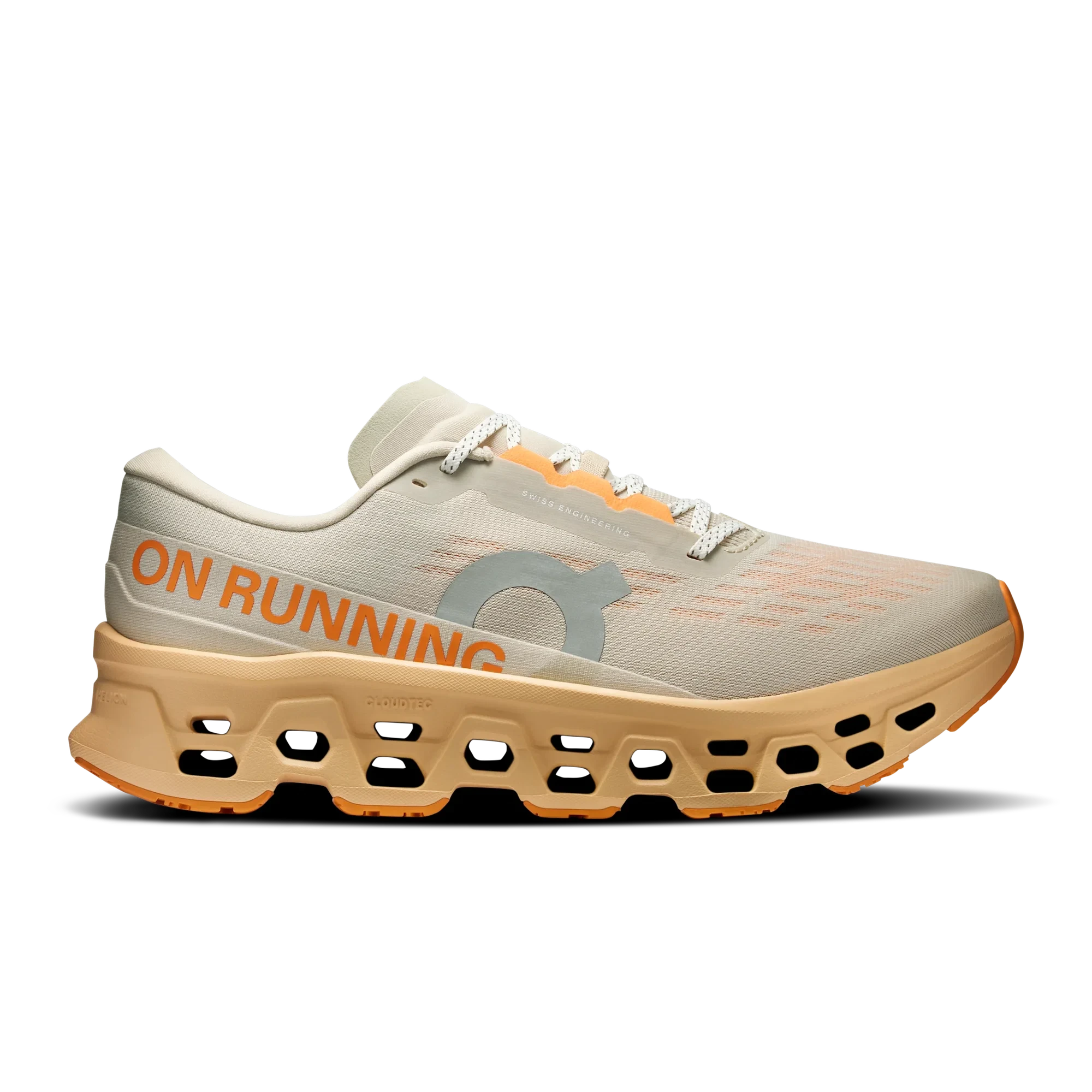 Pantofi alergare On Cloudmonster 3 - amortizare maximă - Pelican | Squash - 249723