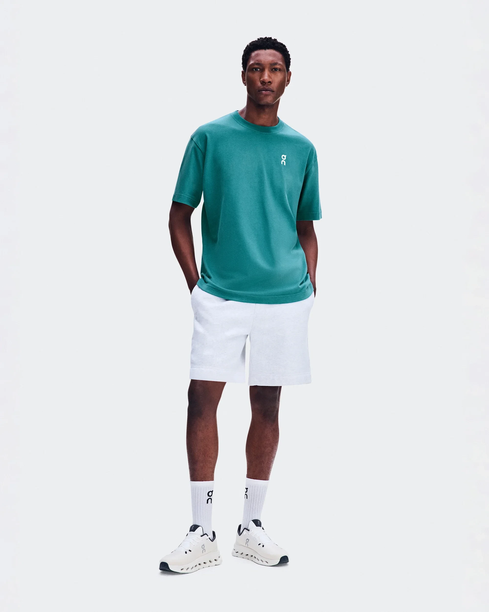 Tricou On Club T | 100% bumbac organic, croială relaxată - Storm - 249732