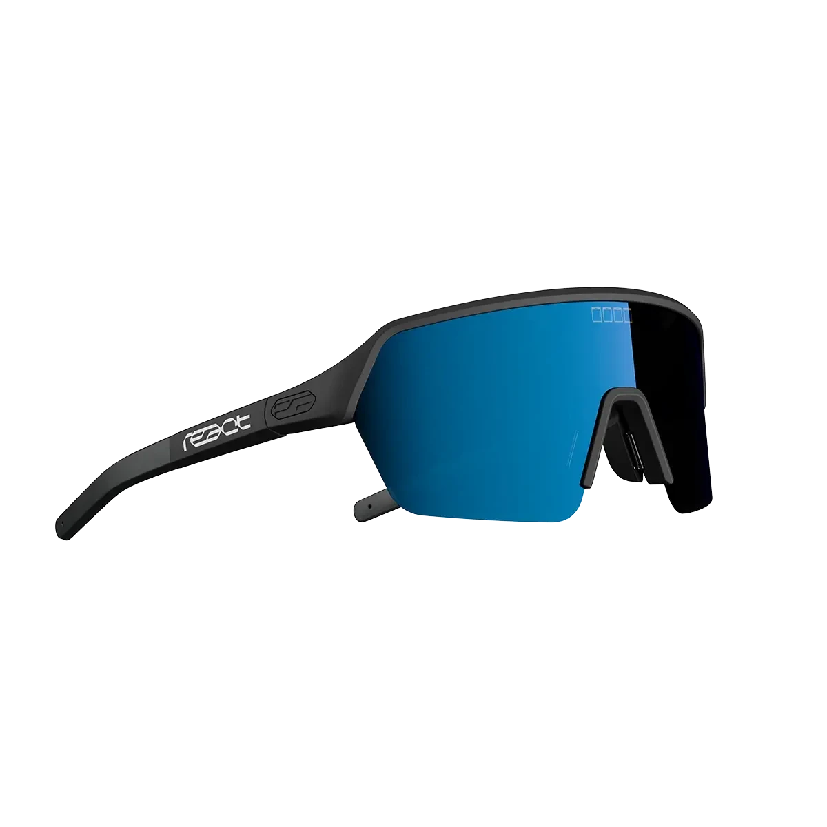 Ochelari de soare electrofotocromatici React Swiss Ervo - lentilă sky, ramă neagră - 249751