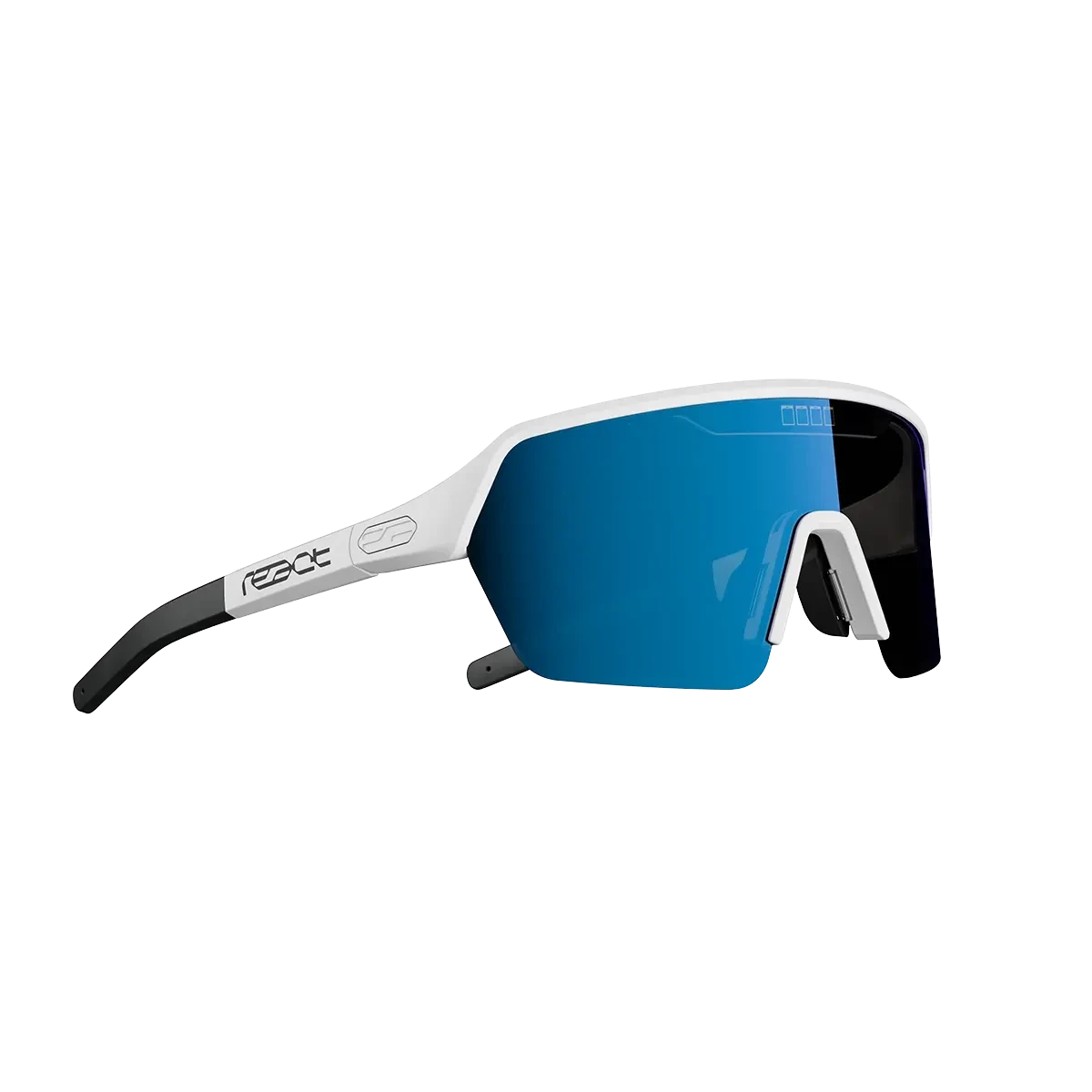 Ochelari de soare electrofotocromatici React Swiss Ervo - lentilă sky, ramă albă - 249752