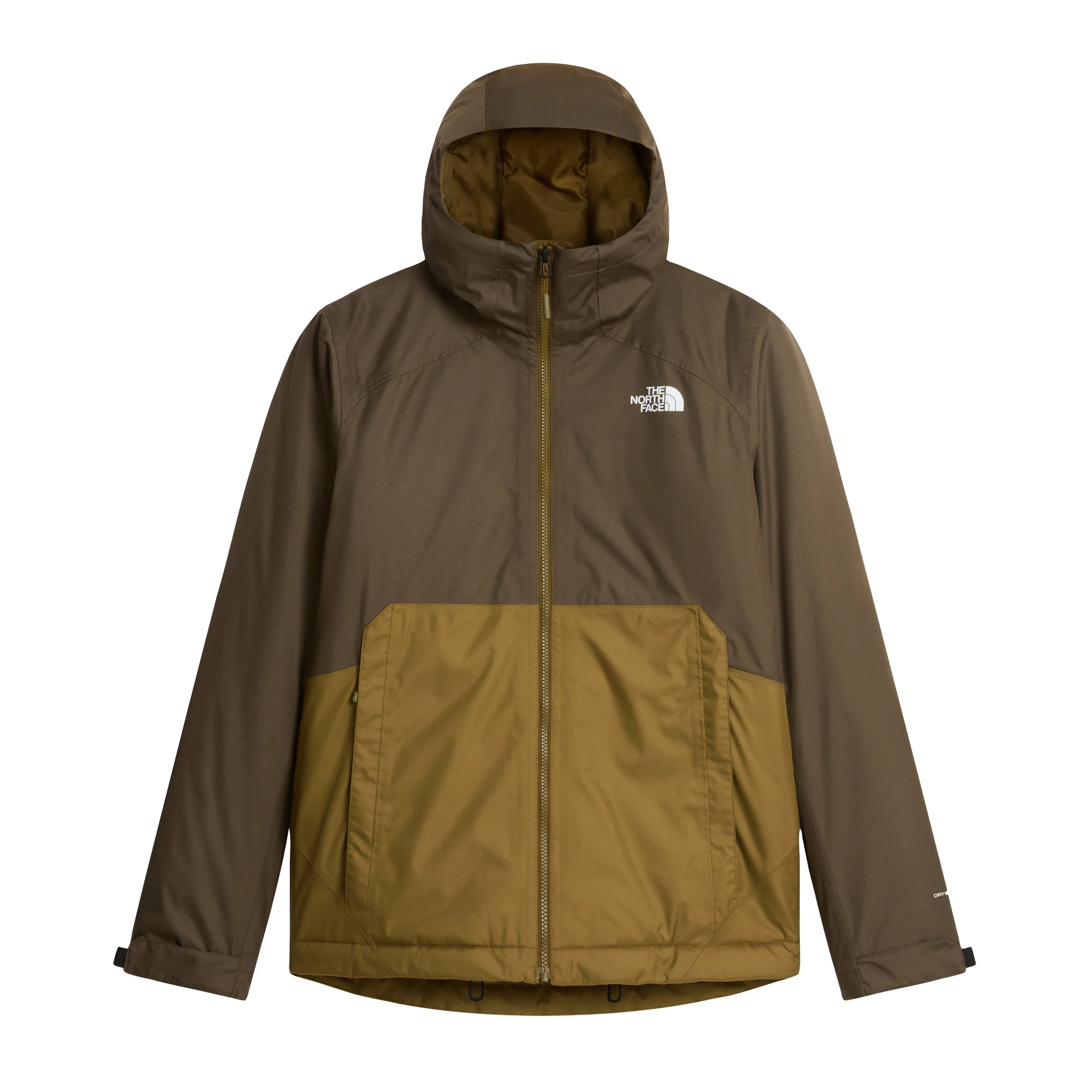 Geacă izolată The North Face Millerton Insulated pentru bărbați - verde New Taupe Green | Caraway Seed | impermeabilă DryVent™ - 250516