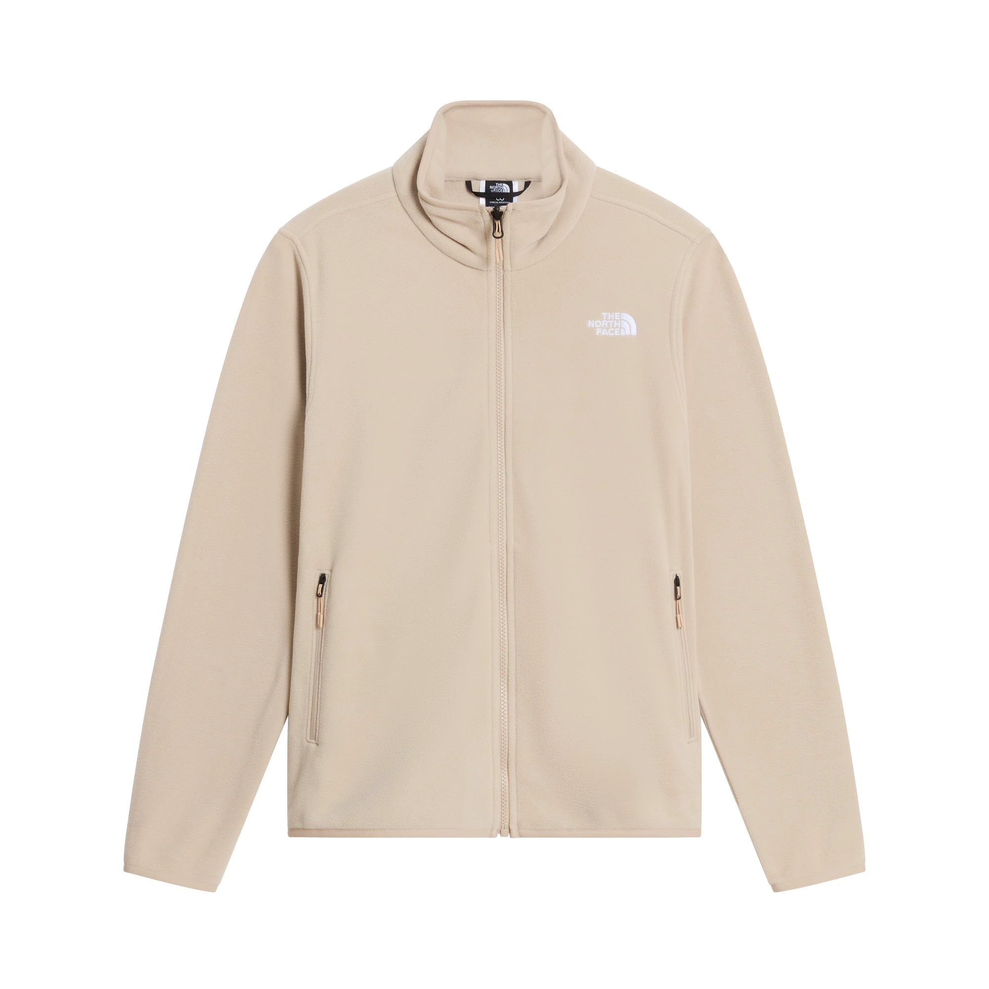 Bluză polar The North Face Glacier pentru damă - bej Timeless Taupe | poliester 100% reciclat - 250752