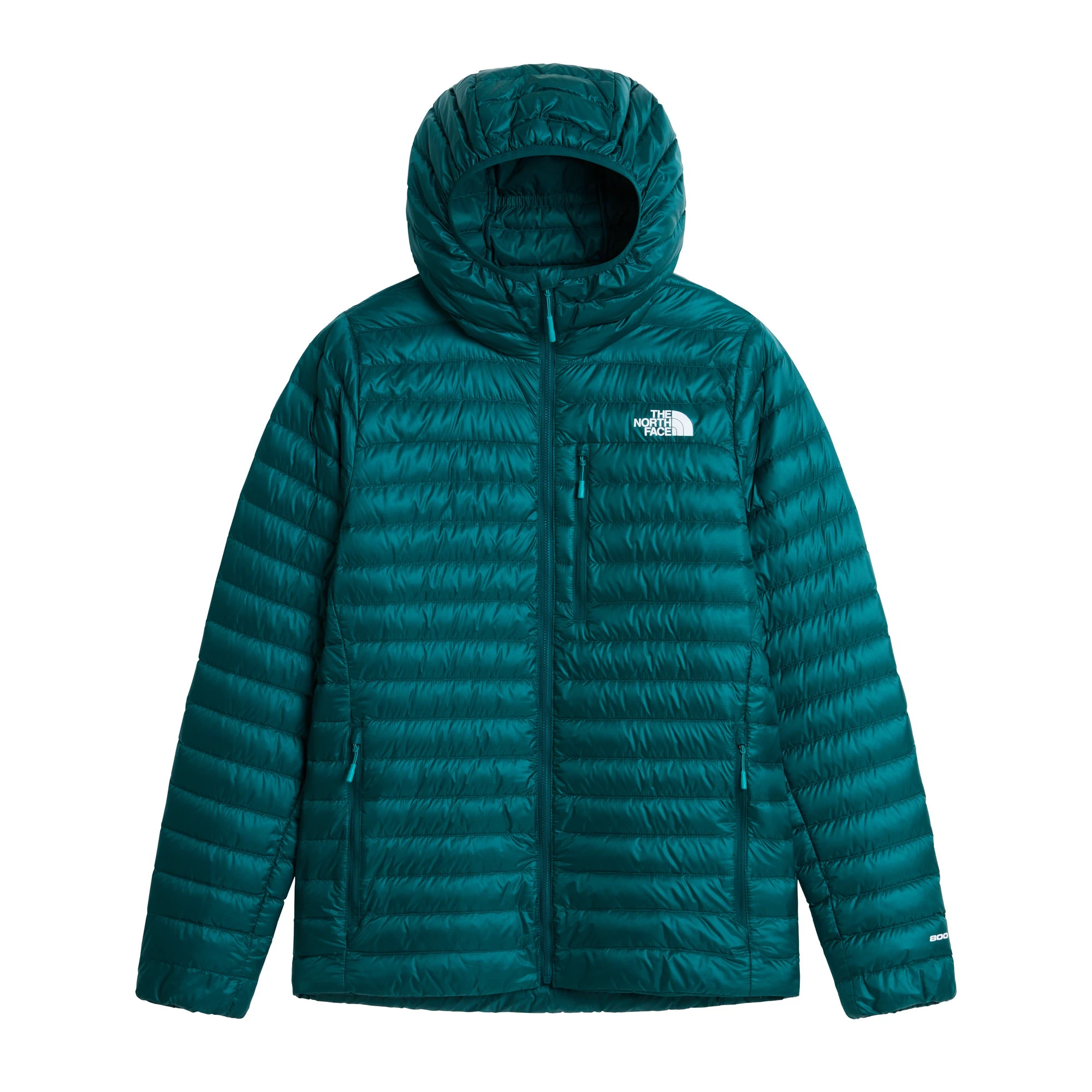 Geacă de puf The North Face Bettaforca LT Down Hoodie pentru bărbați - verde petrol Pacific Teal | Restorative Teal | Windwall, nailon reciclat - 250827