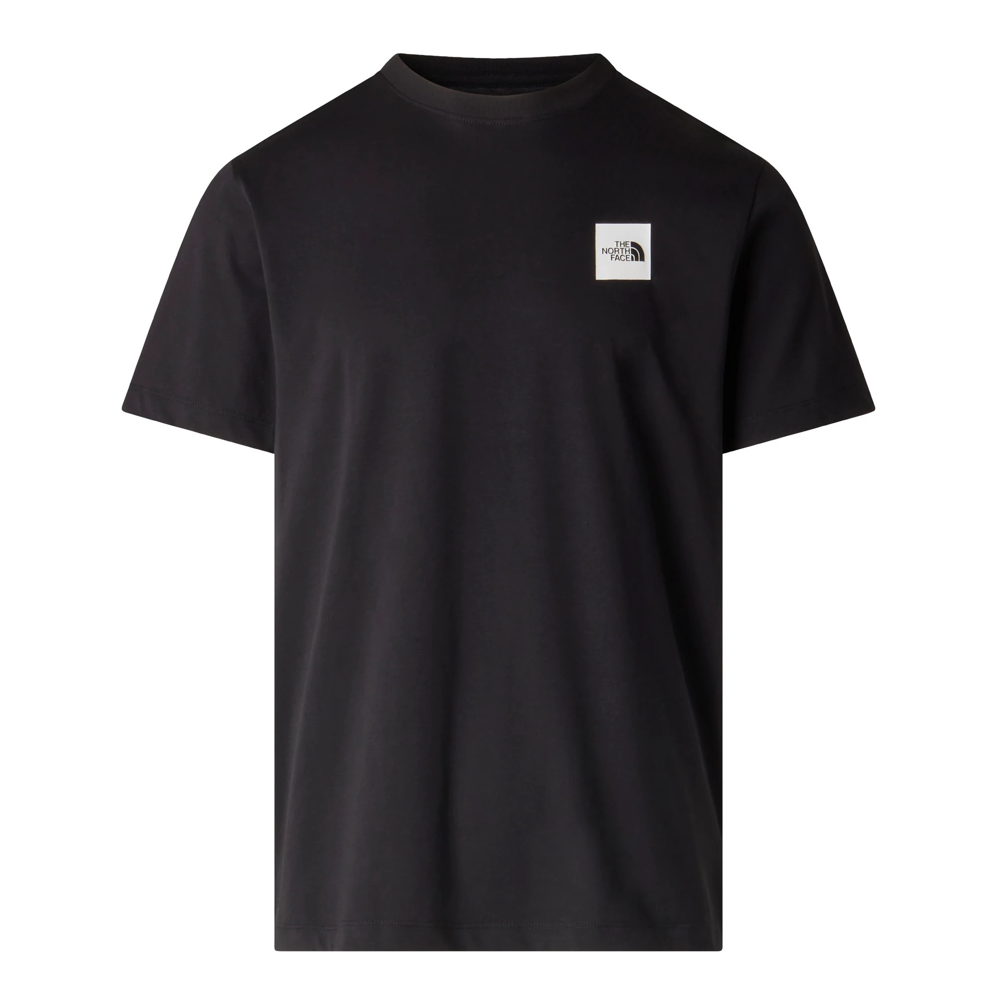 Tricou The North Face Evolution Box Half Dome Regular pentru bărbați - negru Black | bumbac și poliester - 250829