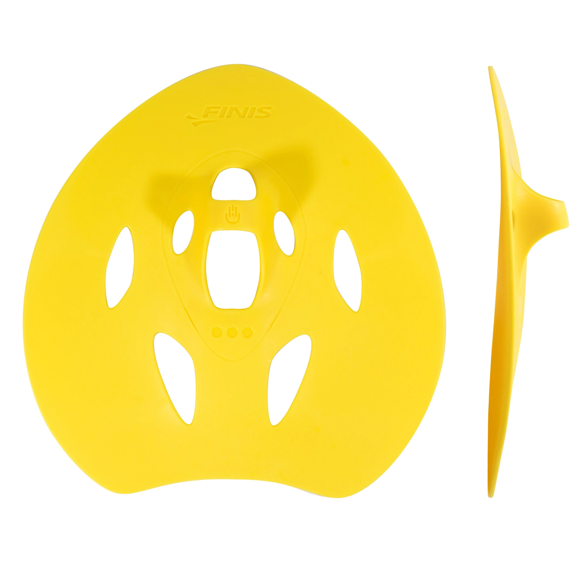 1. Finis - palmare inot Manta Paddles - galben