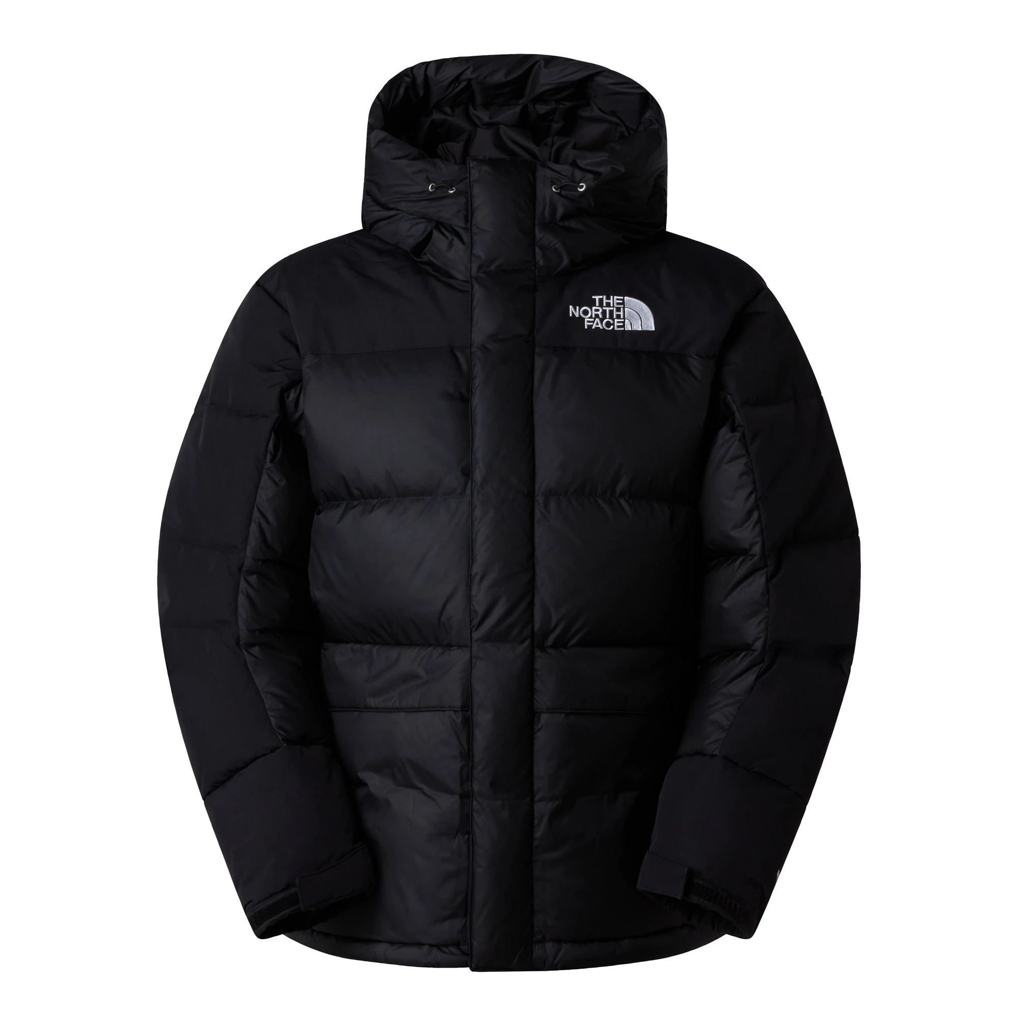 1. Parka de puf The North Face Himalayan pentru bărbați - negru Black | puf de gâscă 550, WindWall™