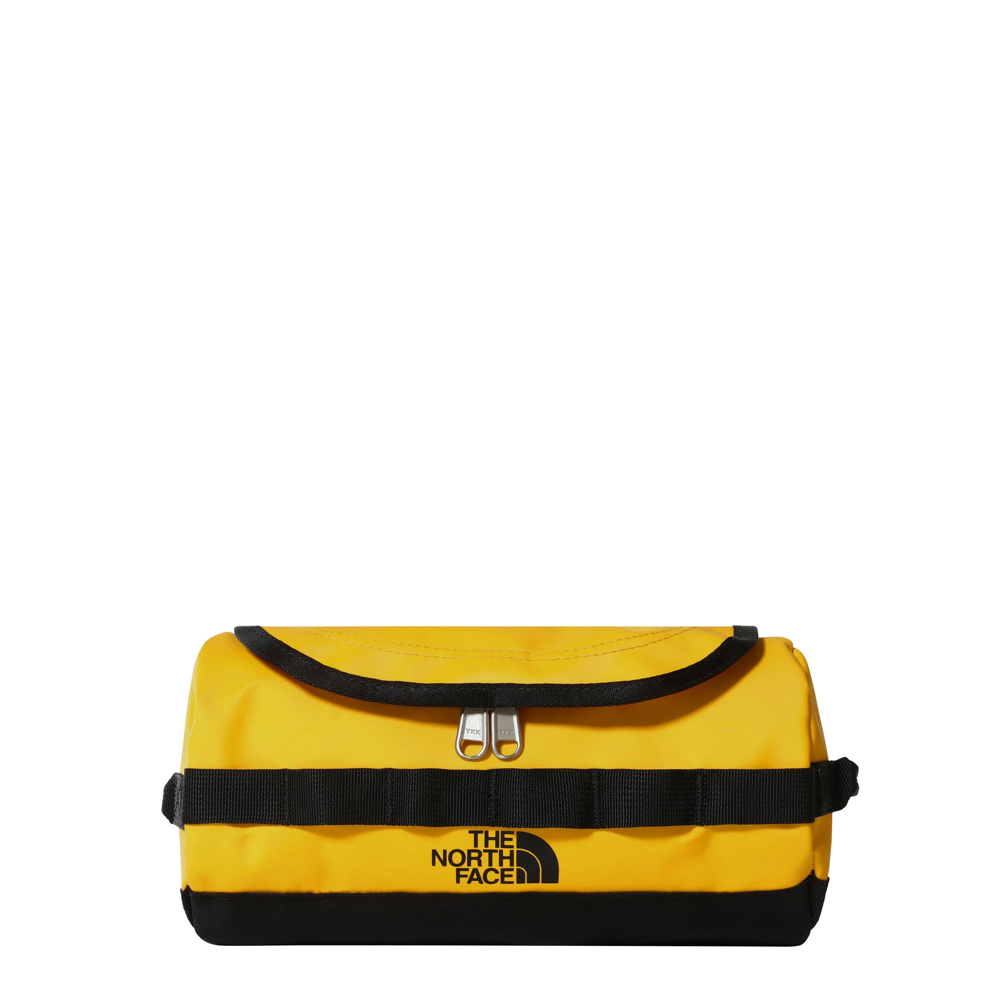 Trusă de toaletă The North Face Base Camp Travel Canister S - galben Summit Gold | Black | 3,5 l, cu oglindă - 250531