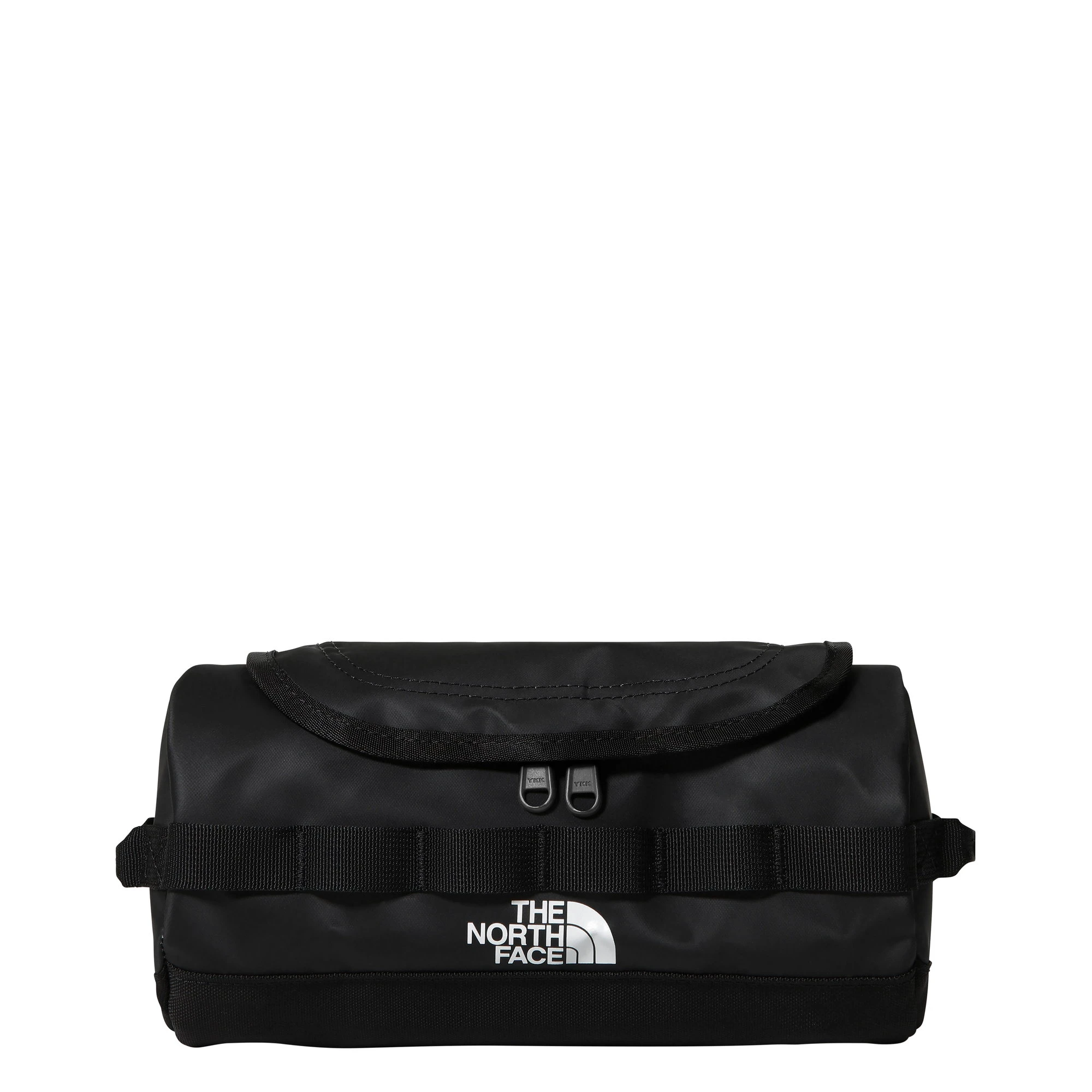 1. Trusă de toaletă The North Face Base Camp Travel Canister S - negru Black | White | 3,5 l, cu oglindă