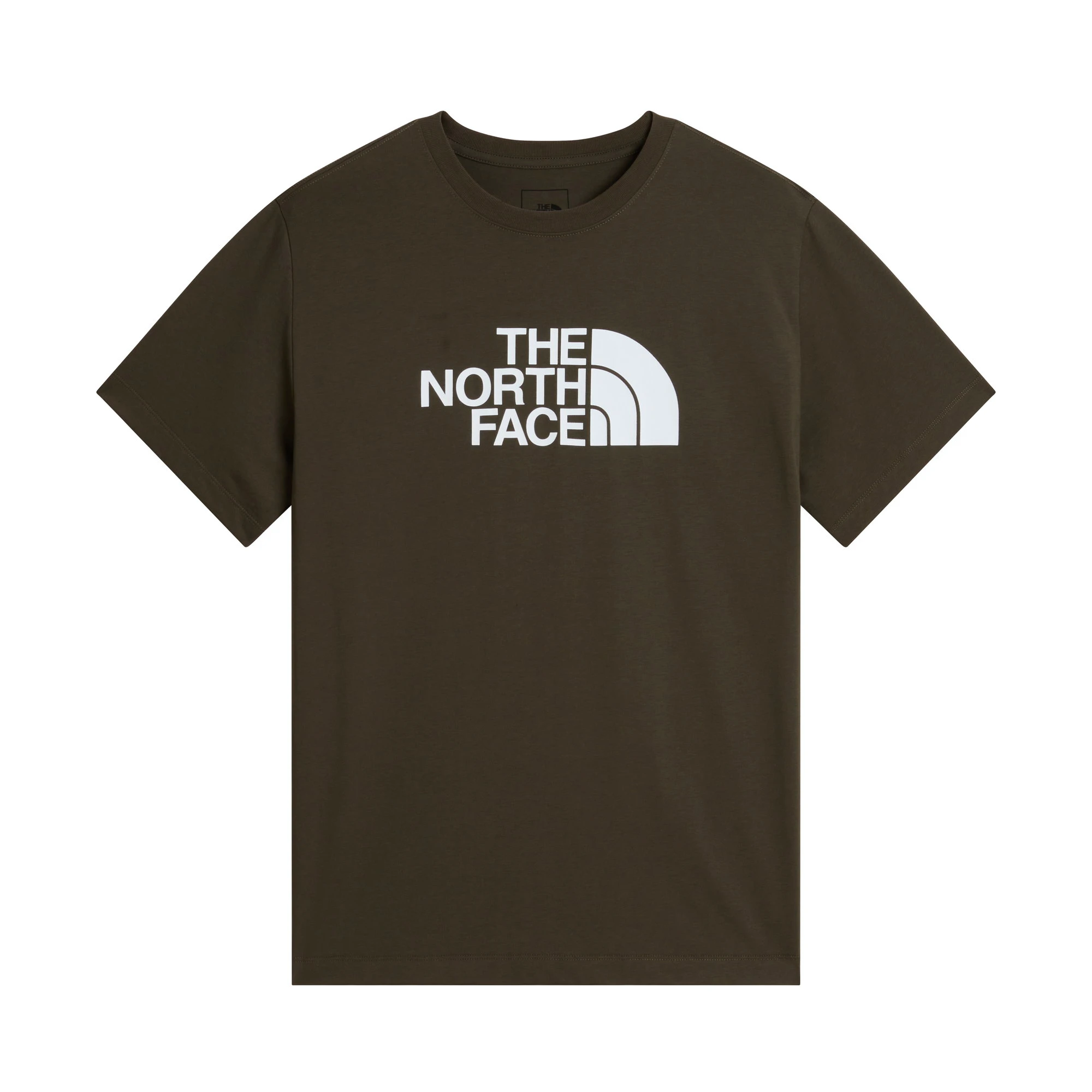 Tricou The North Face Evolution Half Dome Regular Tee pentru bărbați - verde New Taupe Green | Circular Design - 250660