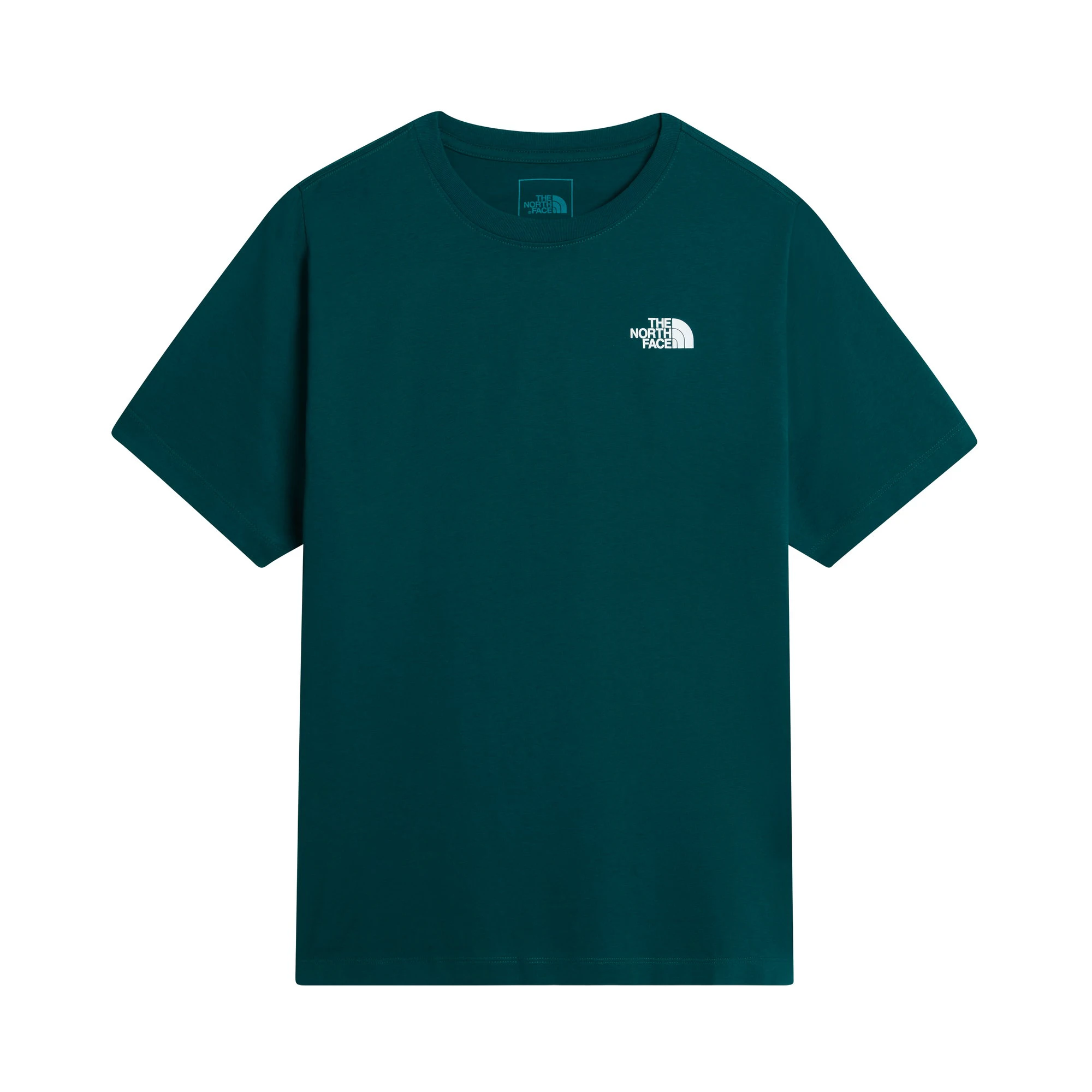 Tricou The North Face Evolution Box NSE Regular pentru bărbați - verde petrol Pacific Teal | poliester reciclat - 250666