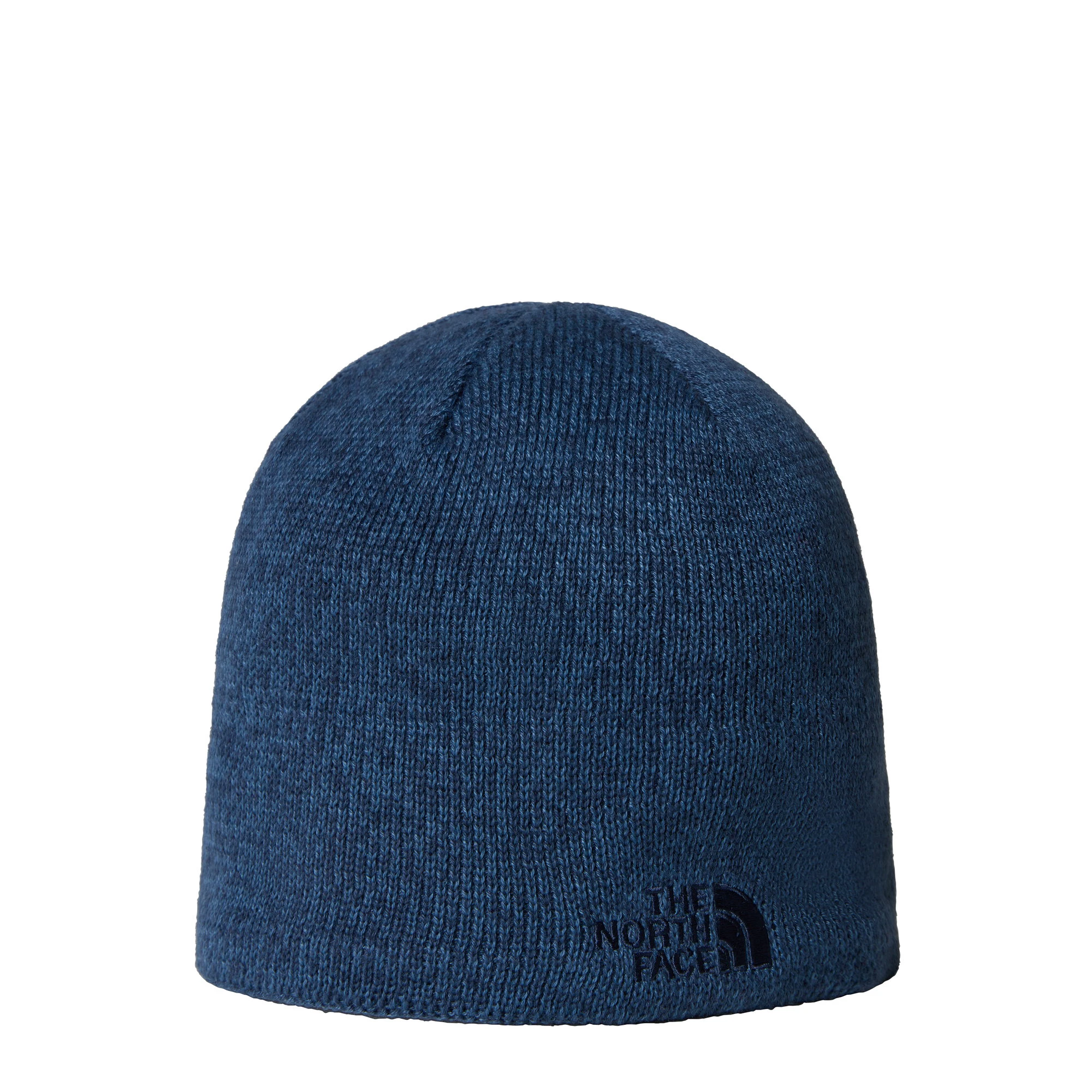 Căciulă The North Face Jim - albastru Shady Blue Heather | lână și bandă interioară din fleece - 250678