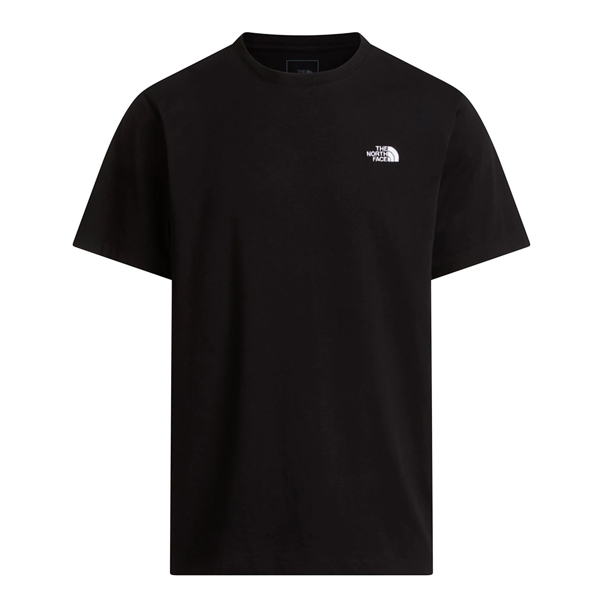 Tricou The North Face Evolution Simple Dome Regular pentru bărbați - negru Black | poliester reciclat - 250682