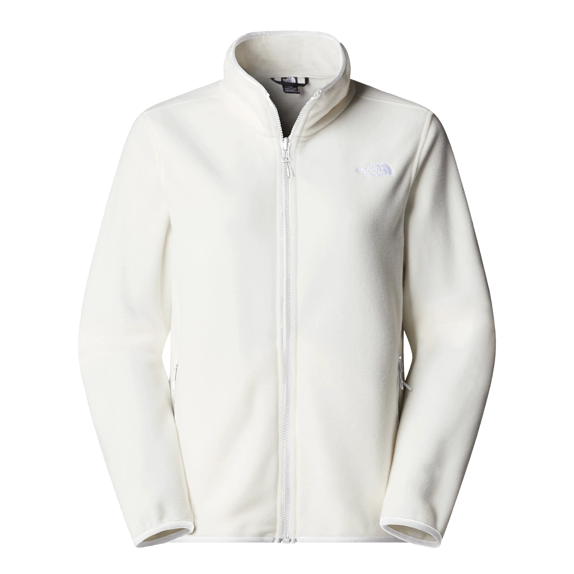 Bluză polar The North Face Glacier pentru damă - alb White Dune | poliester 100% reciclat - 250755