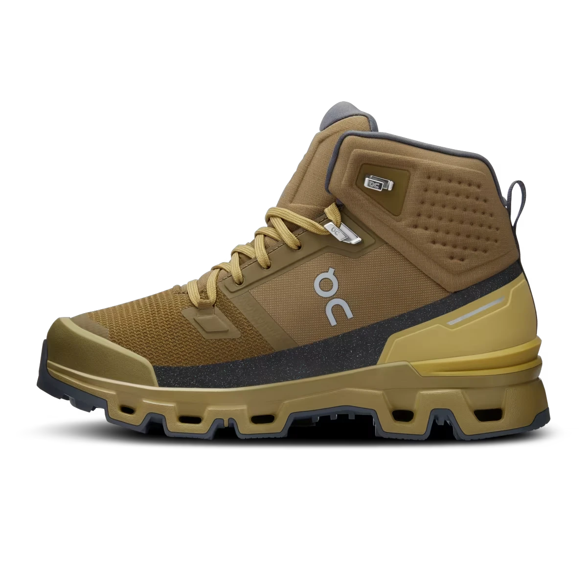 4. On - ghete sport pentru femei - Cloudrock 2 Waterproof - Maro Bej Hunter | Safari