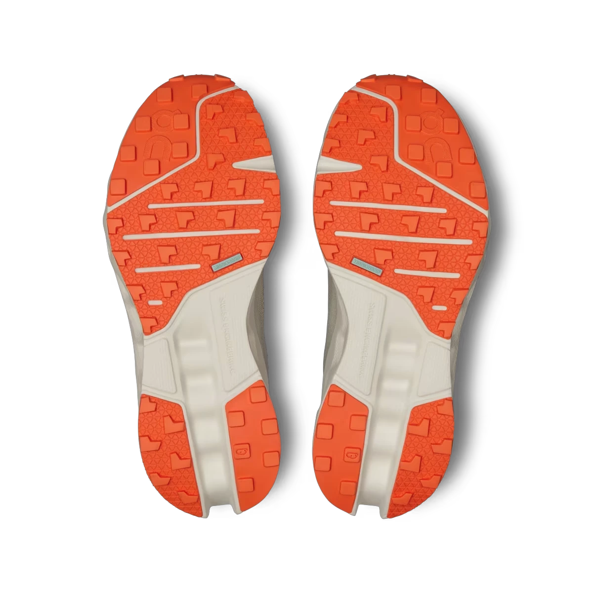 3. On - pantofi alergare trail - Cloudsurfer Trail W - Bej portocaliu Fossil | Ivory