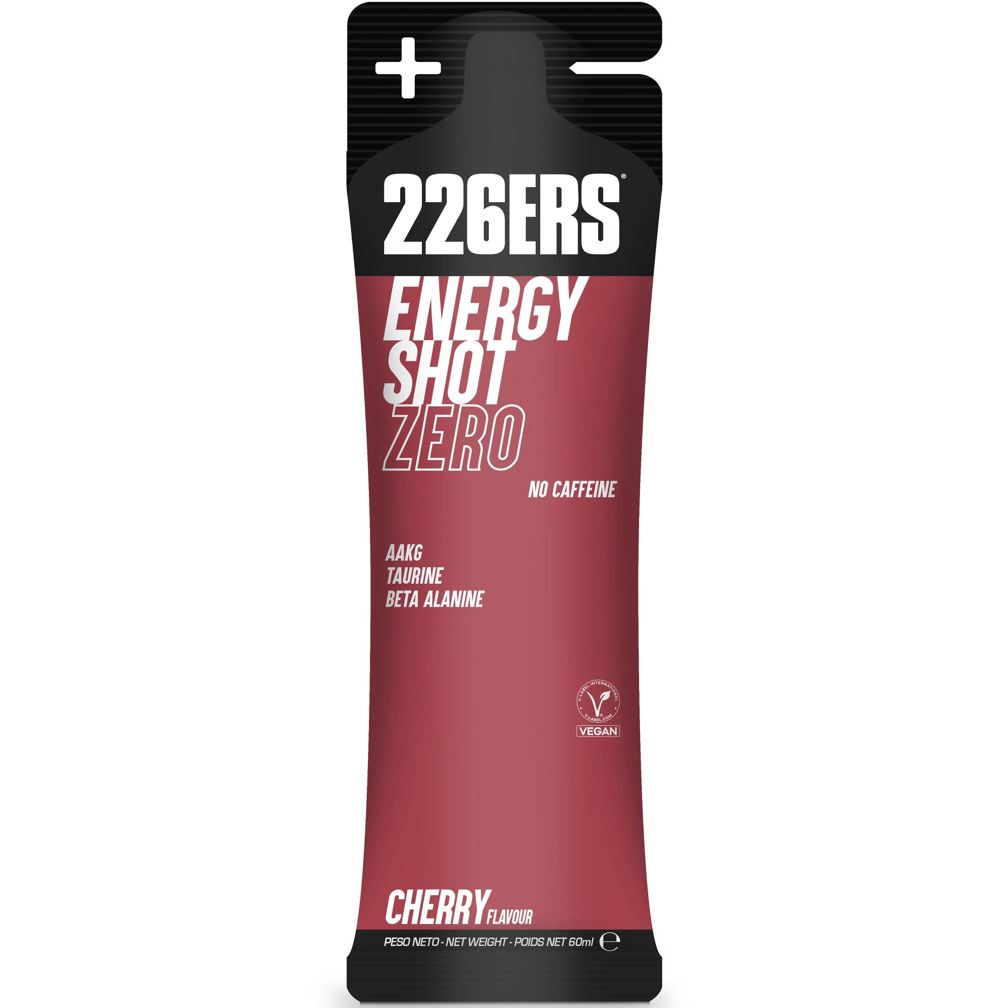 1. 226ers - shot energie - Energy Shot Stick - no caff - cherry zero - 60ml - bax 24 buc