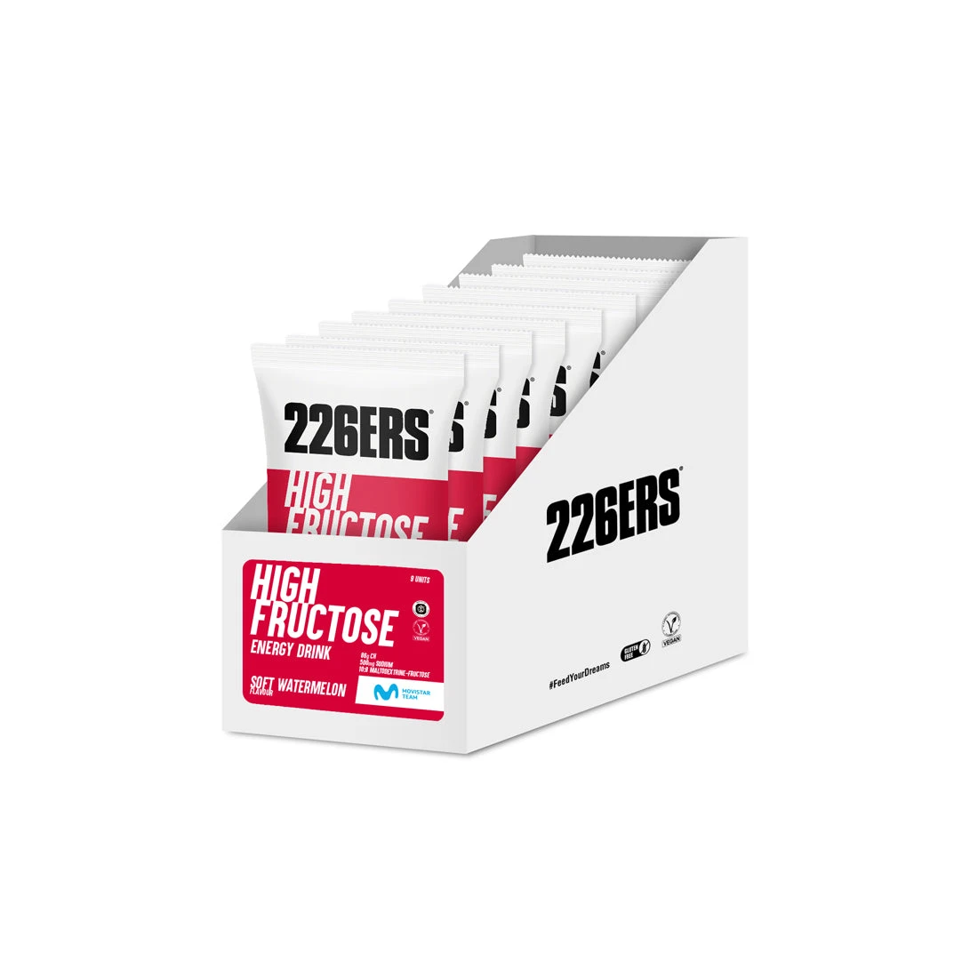 1. 226ers - bautura - High Fructose Energy Drink - Monodosis - Soft Watermelon - 90gr - bax 9 buc