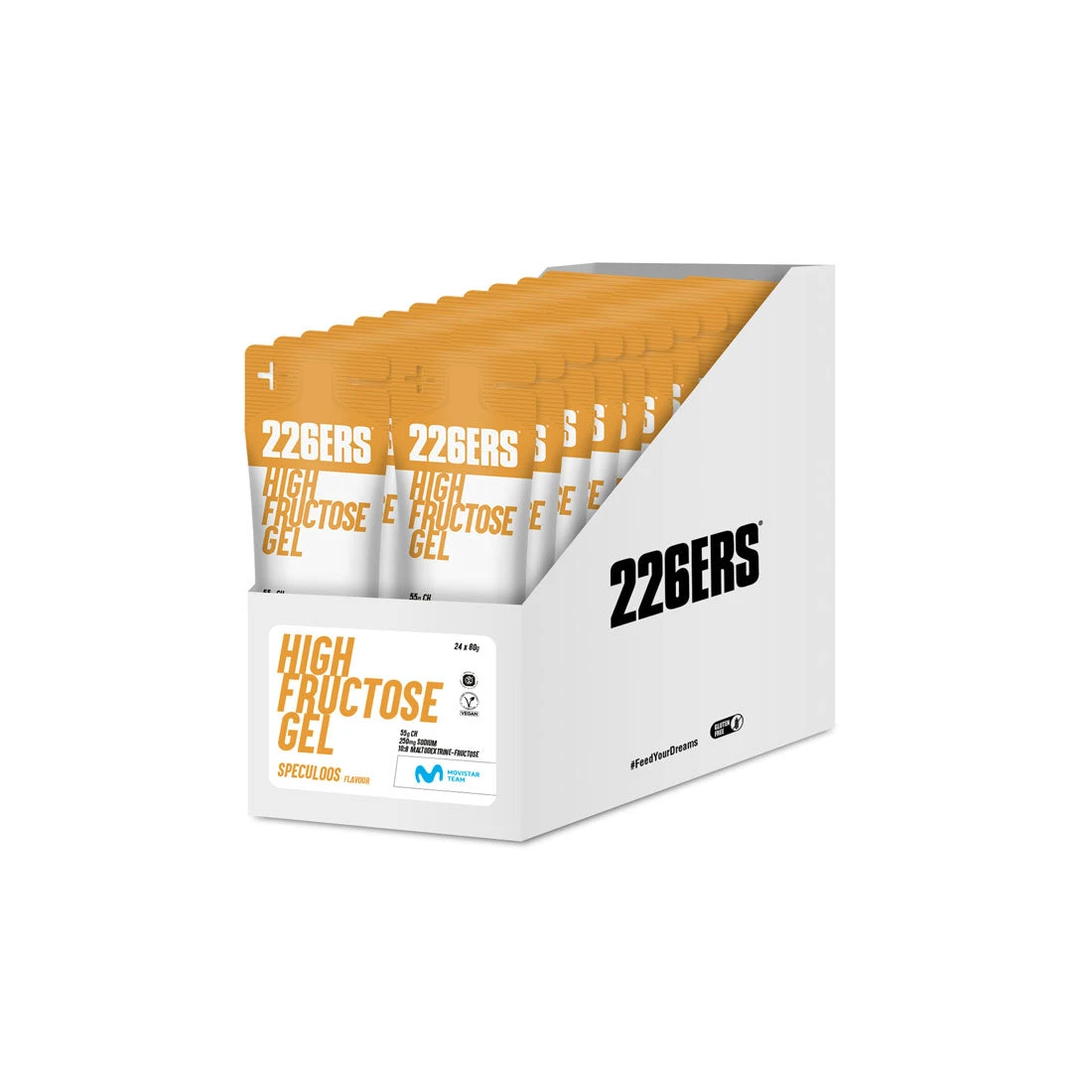1. 226ers - gel energie - High Fructose Gel - aroma de biscuiti - 80gr - bax 24 buc