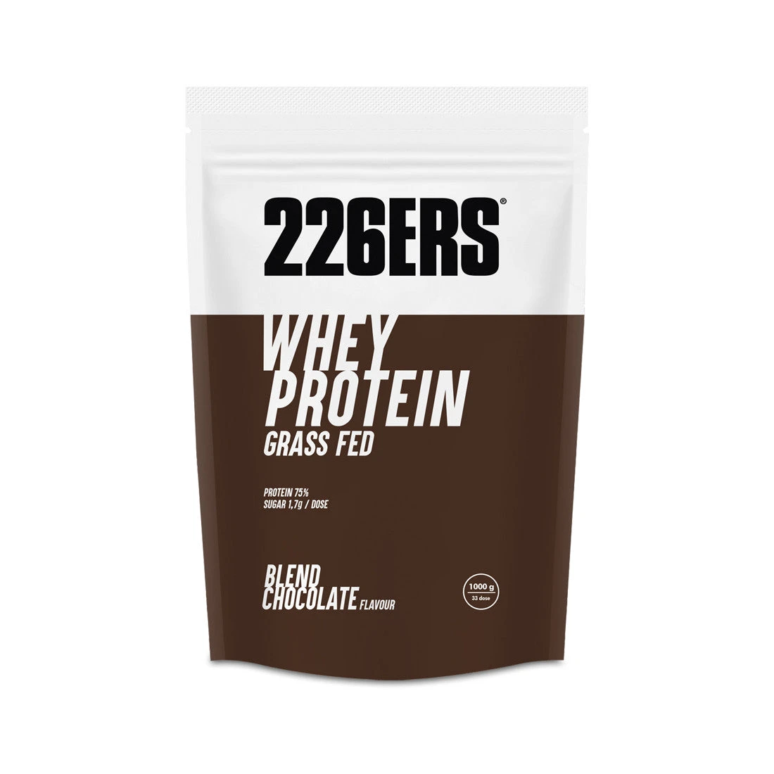 1. Proteină din zer 226ers Whey Protein Grass Fed 1 kg - ciocolată