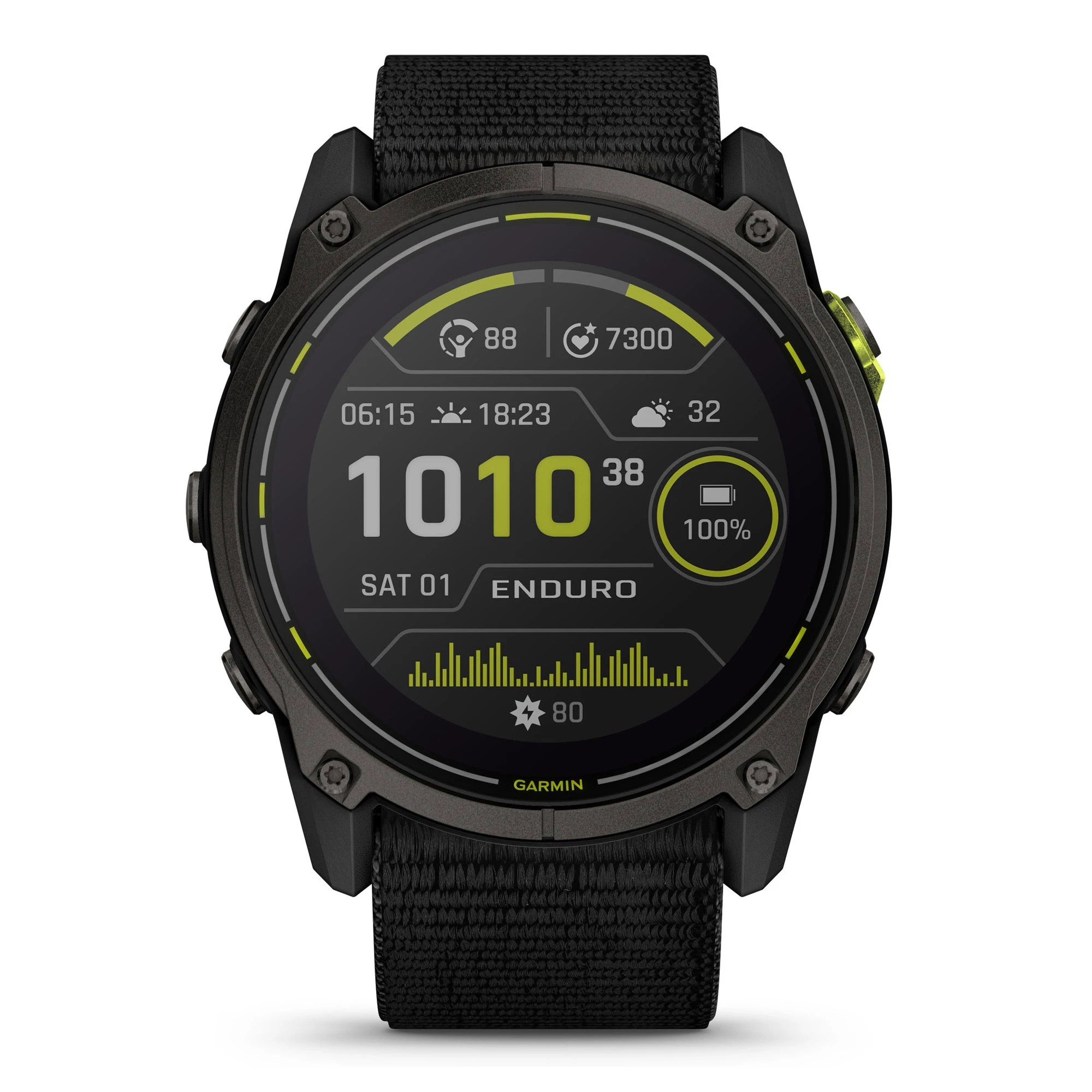 1. Garmin Enduro 3 Sapphire SOLAR ceas ultra multisport GPS gri titanium DLC