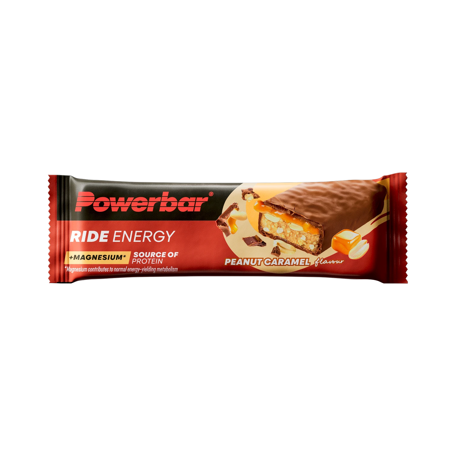 1. Baton energizant PowerBar Ride Energy 55g - arahide și caramel