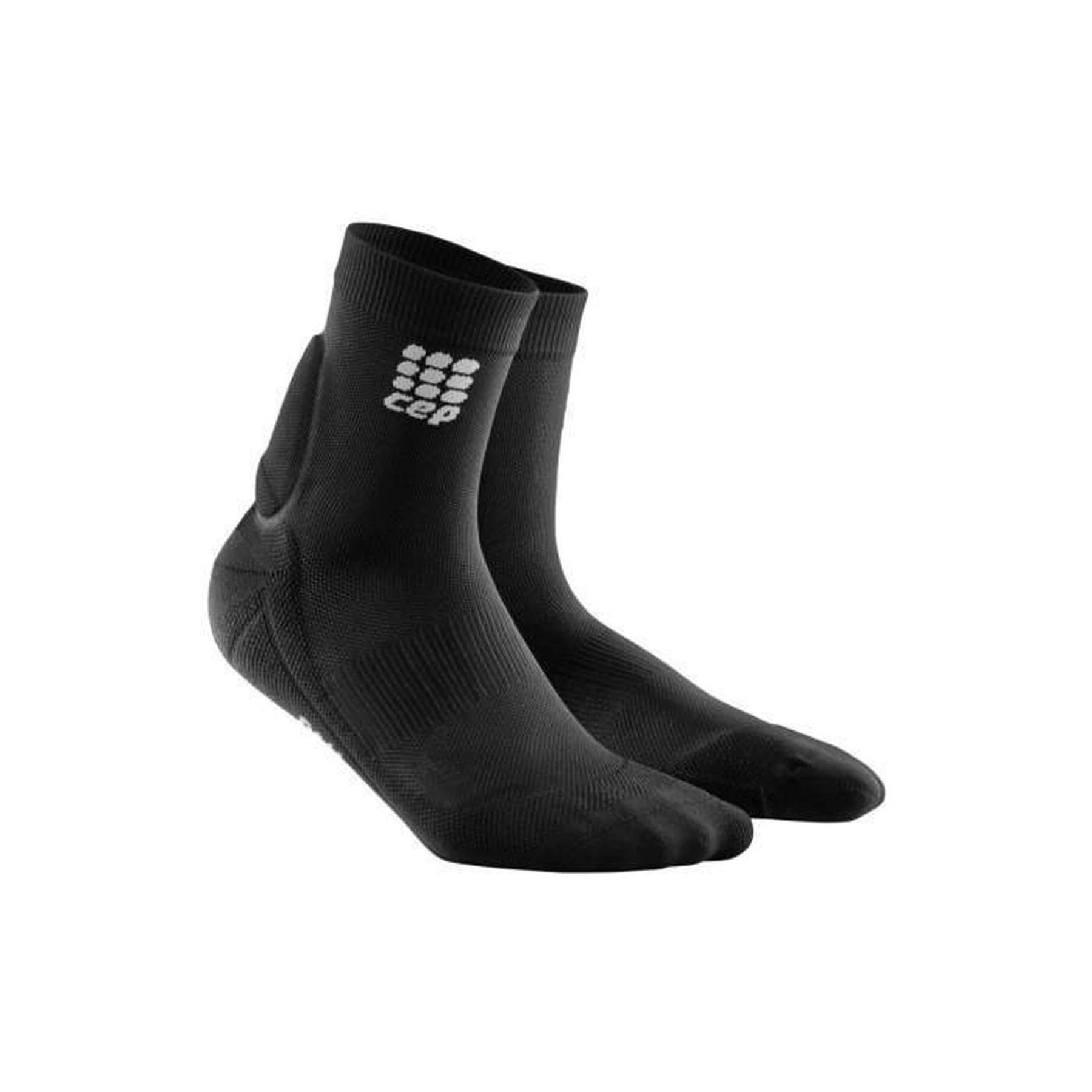 3. CEP - ortho calcaiul lui Ahile - Achilles Support Compression Short Socks - Negru