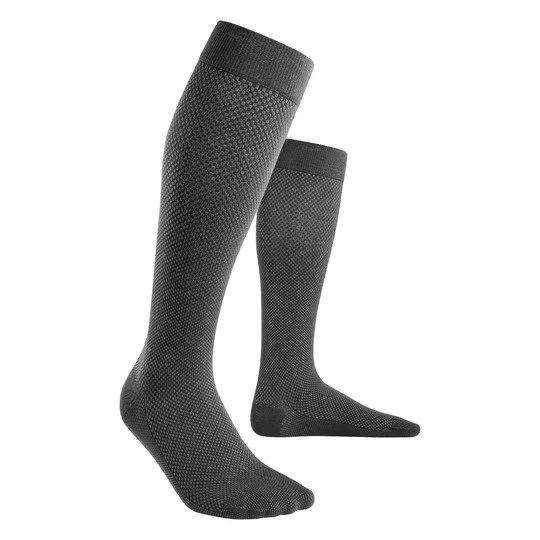1. CEP - sosete compresie inalte - Business Compression Socks W - Tall v2 - Grey