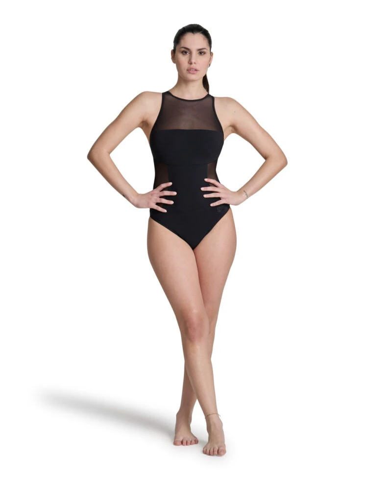 3. Arena - costum inot femei intreg - Water Touch Pro Back - negru