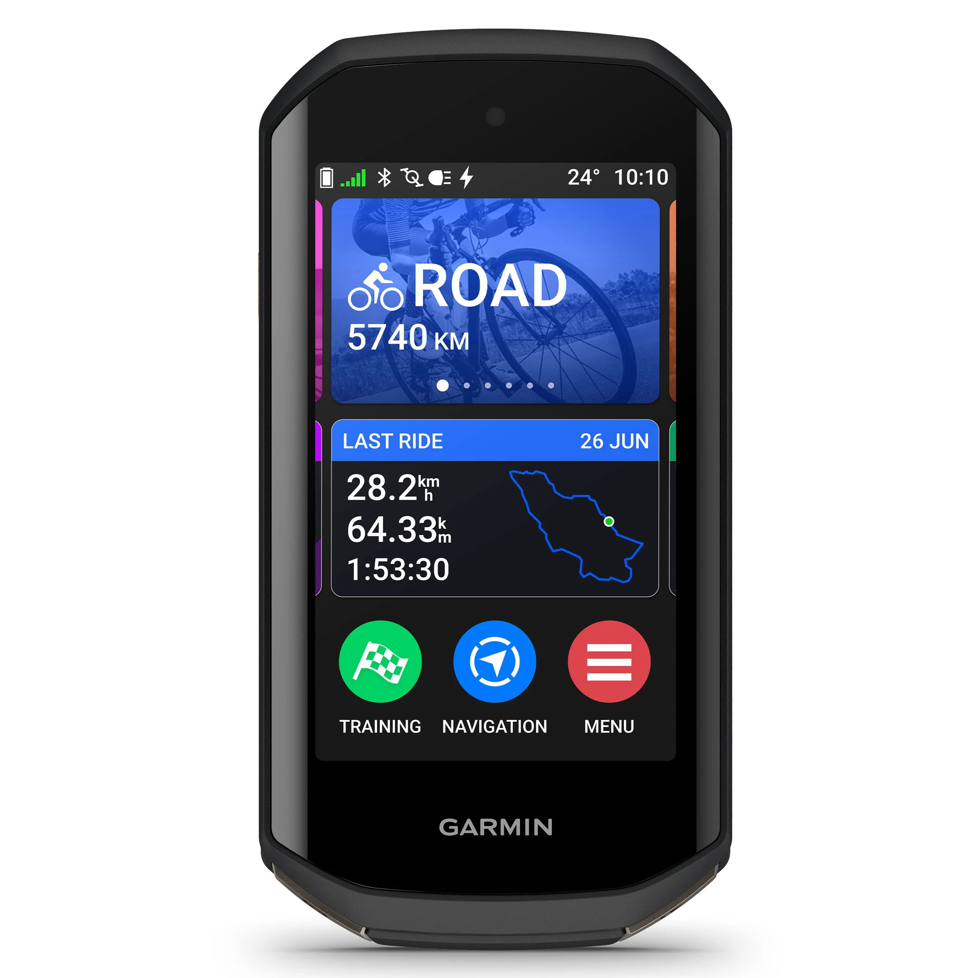 1. Garmin Edge 1050 - ciclocomputer cu GPS